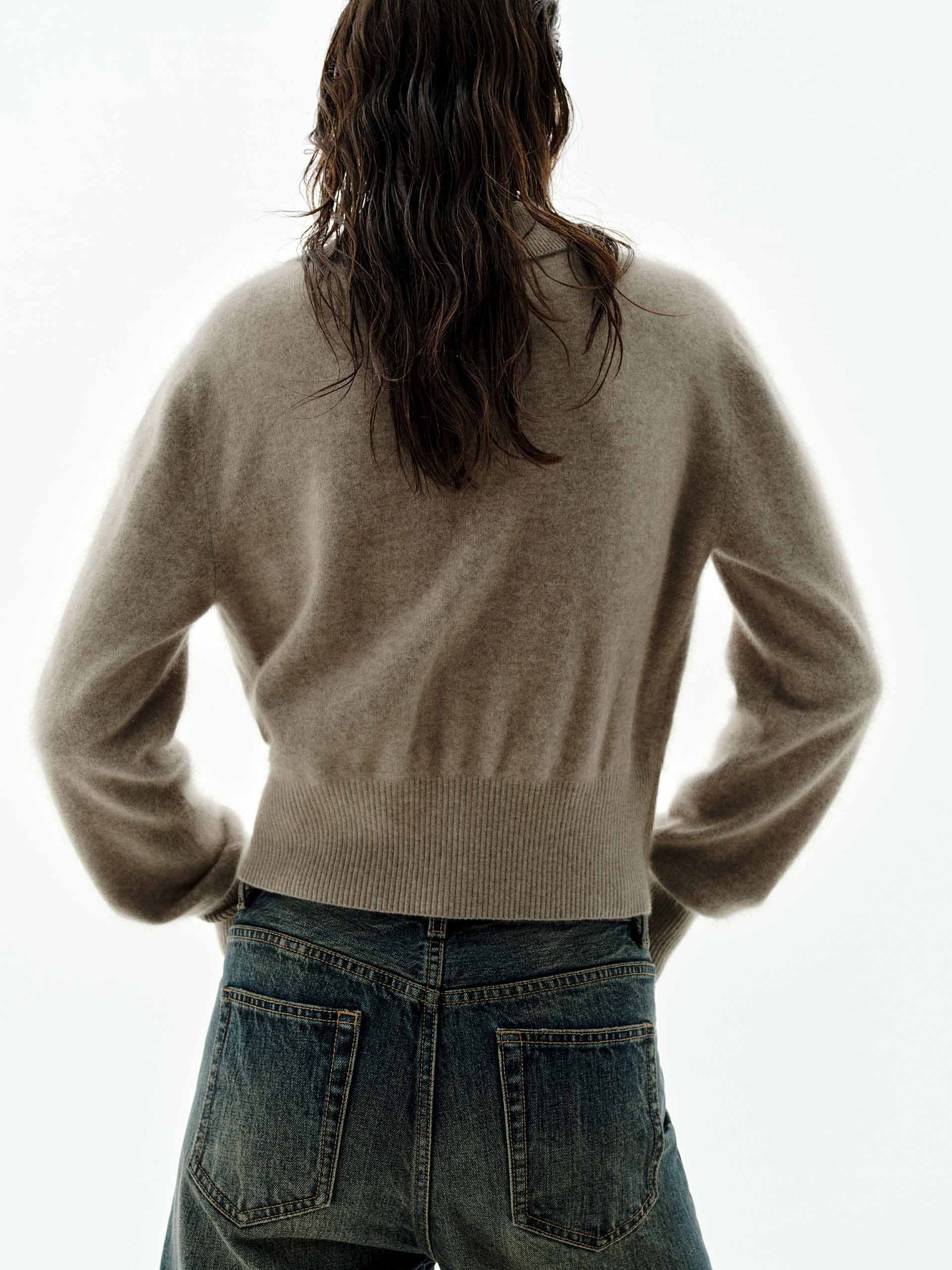 Polo Collar Button Cardigan - Image 7