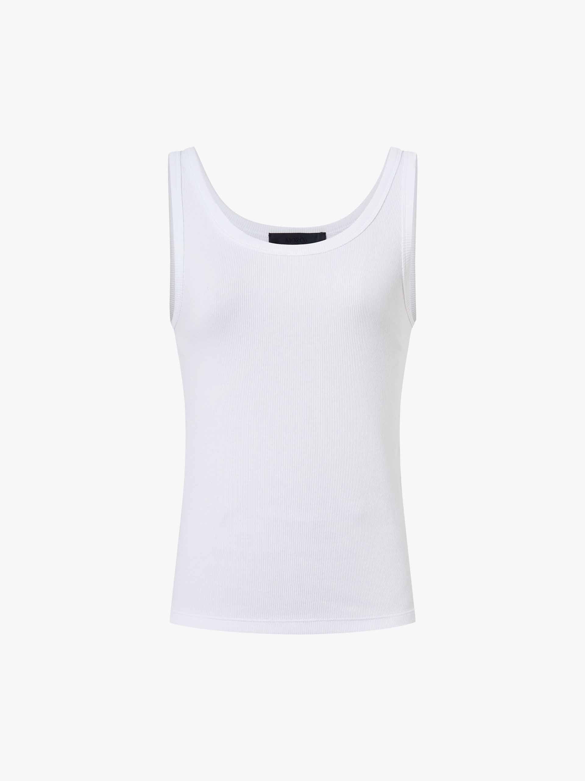Premium Cotton Ribbed Tank - Image 12