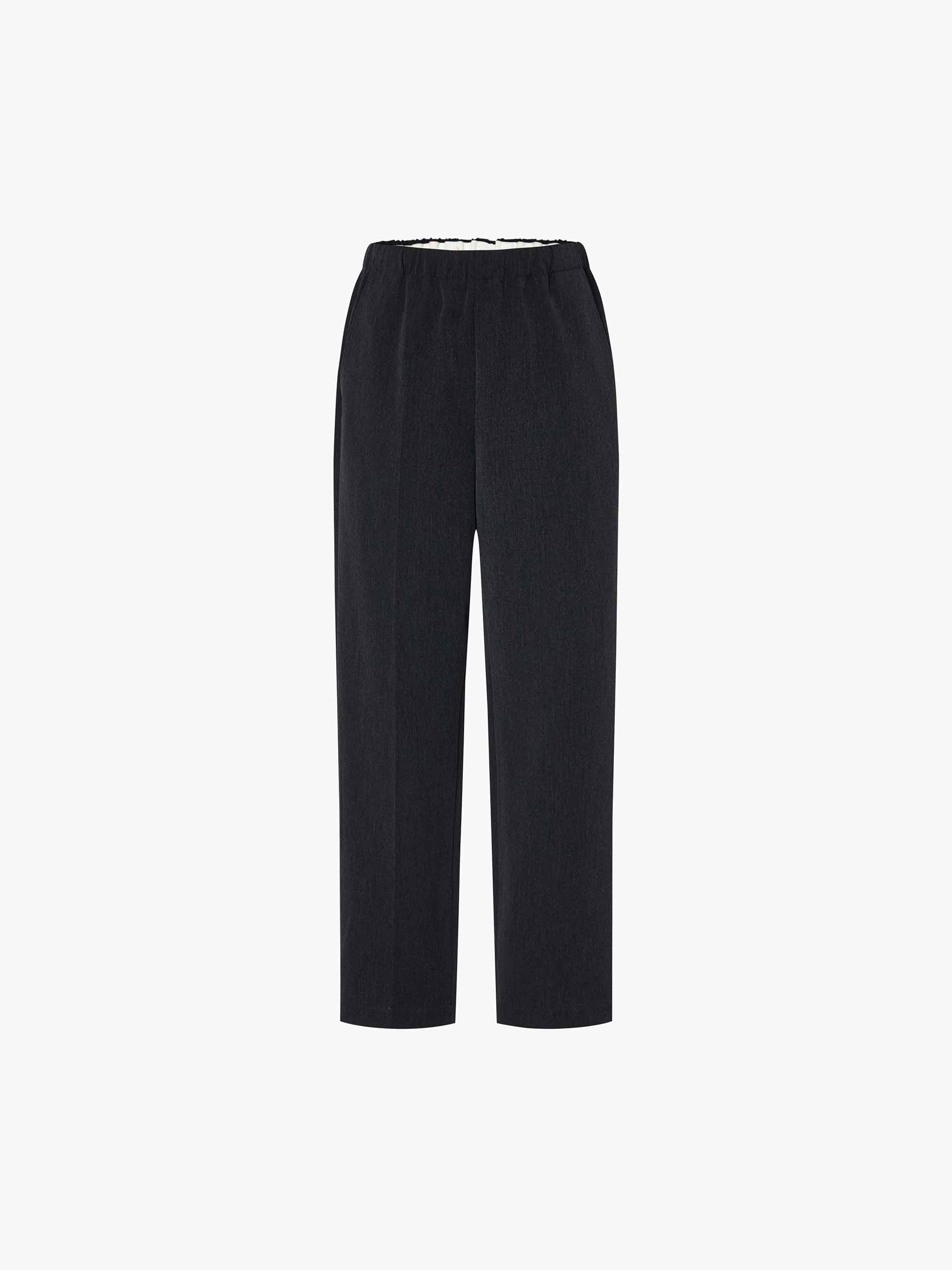 Pressed Creases Drawstring Trousers - Image 5