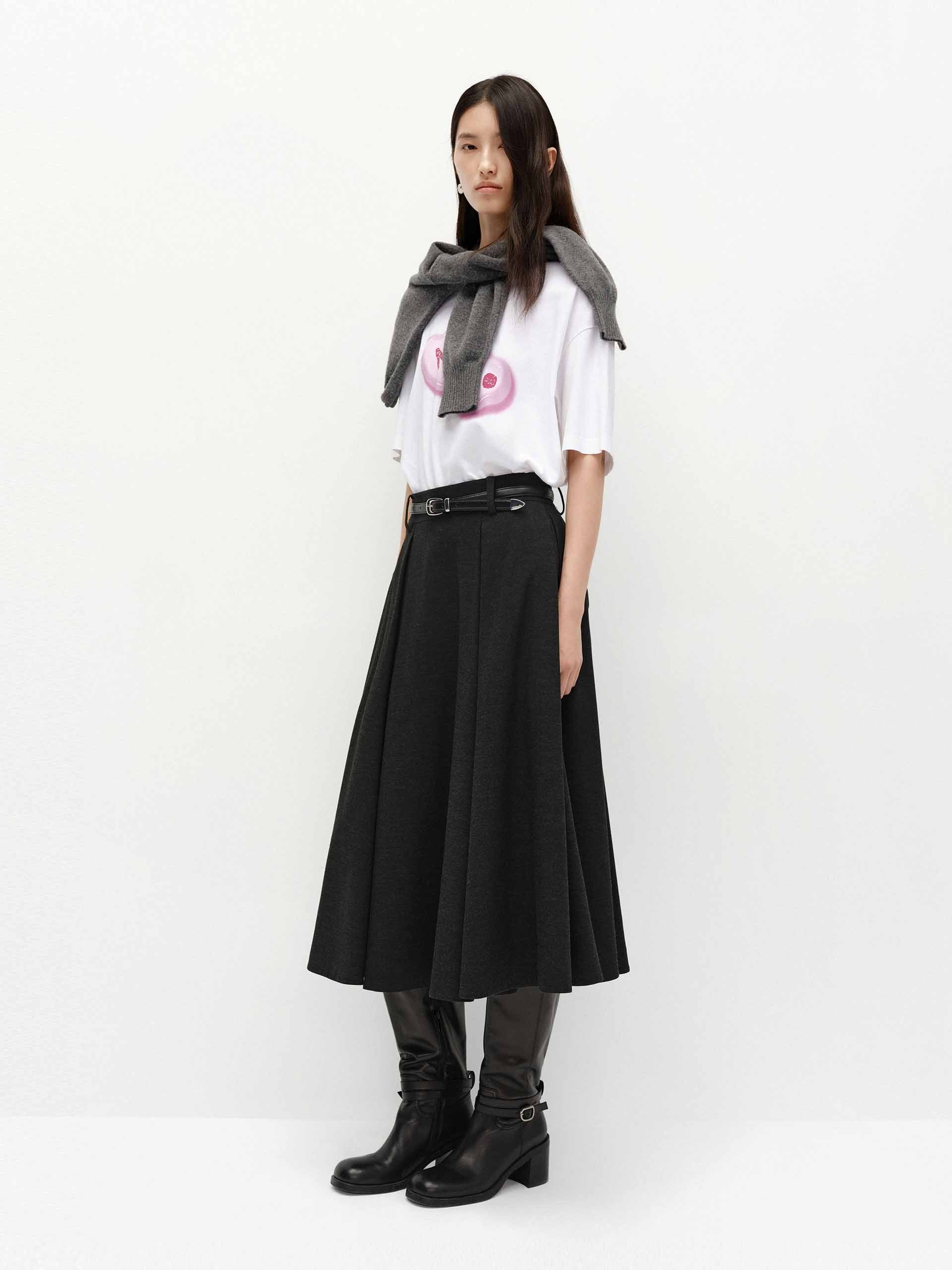Printed Detail Cotton T-shirts - Image 10