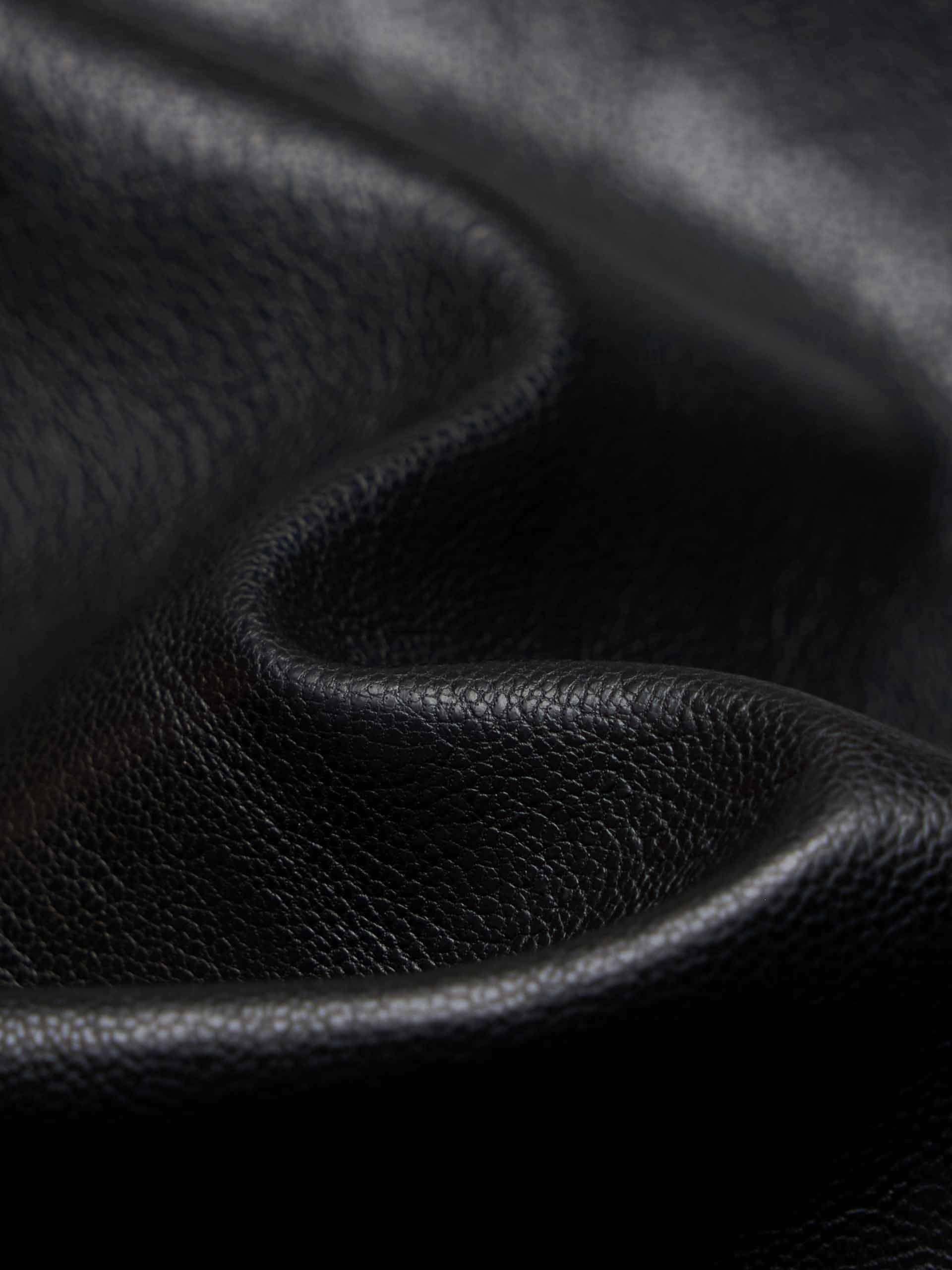 PU Leather Black Shorts - Image 4