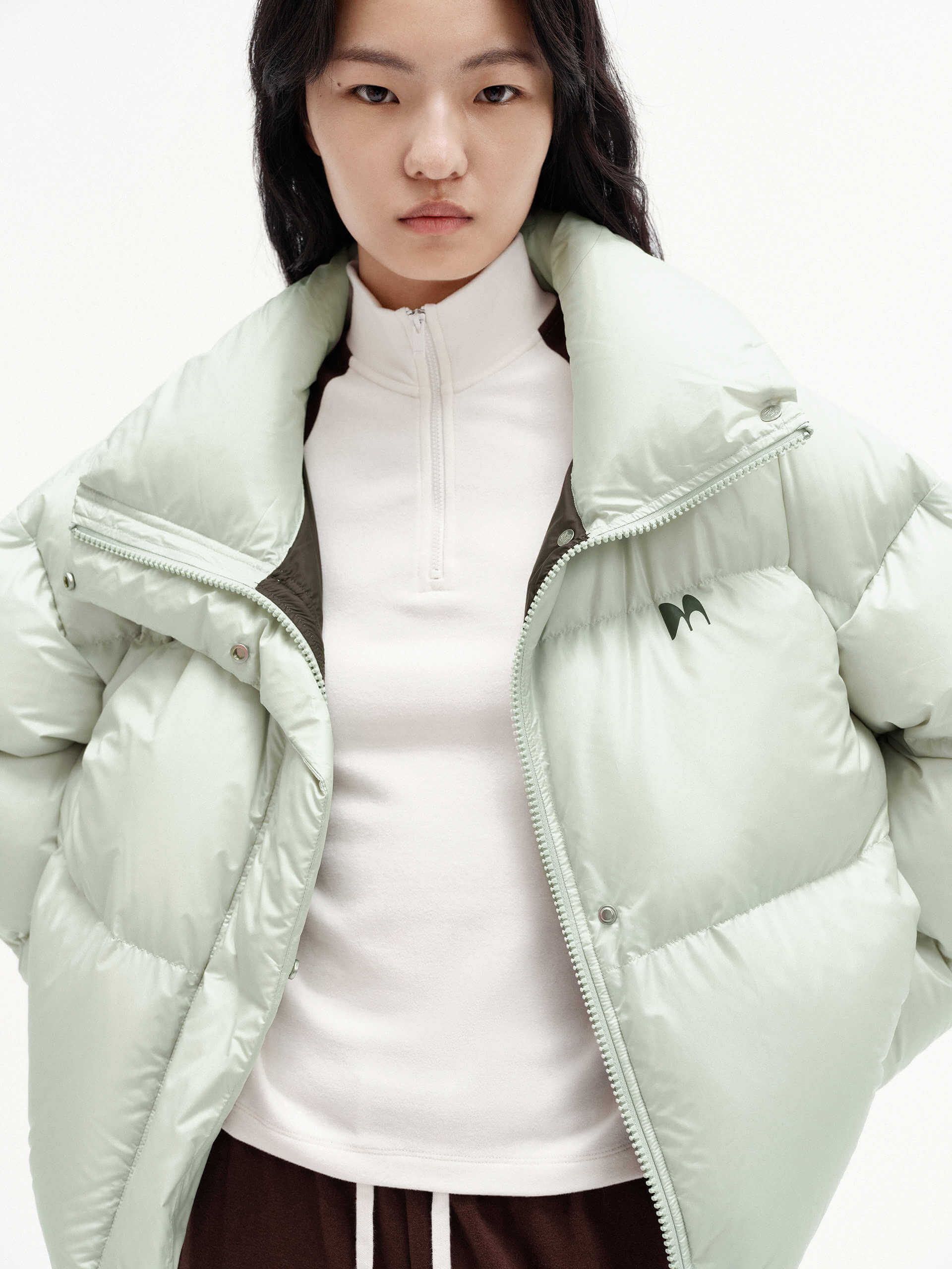 Puff Padded Cropped Jacket - Image 15