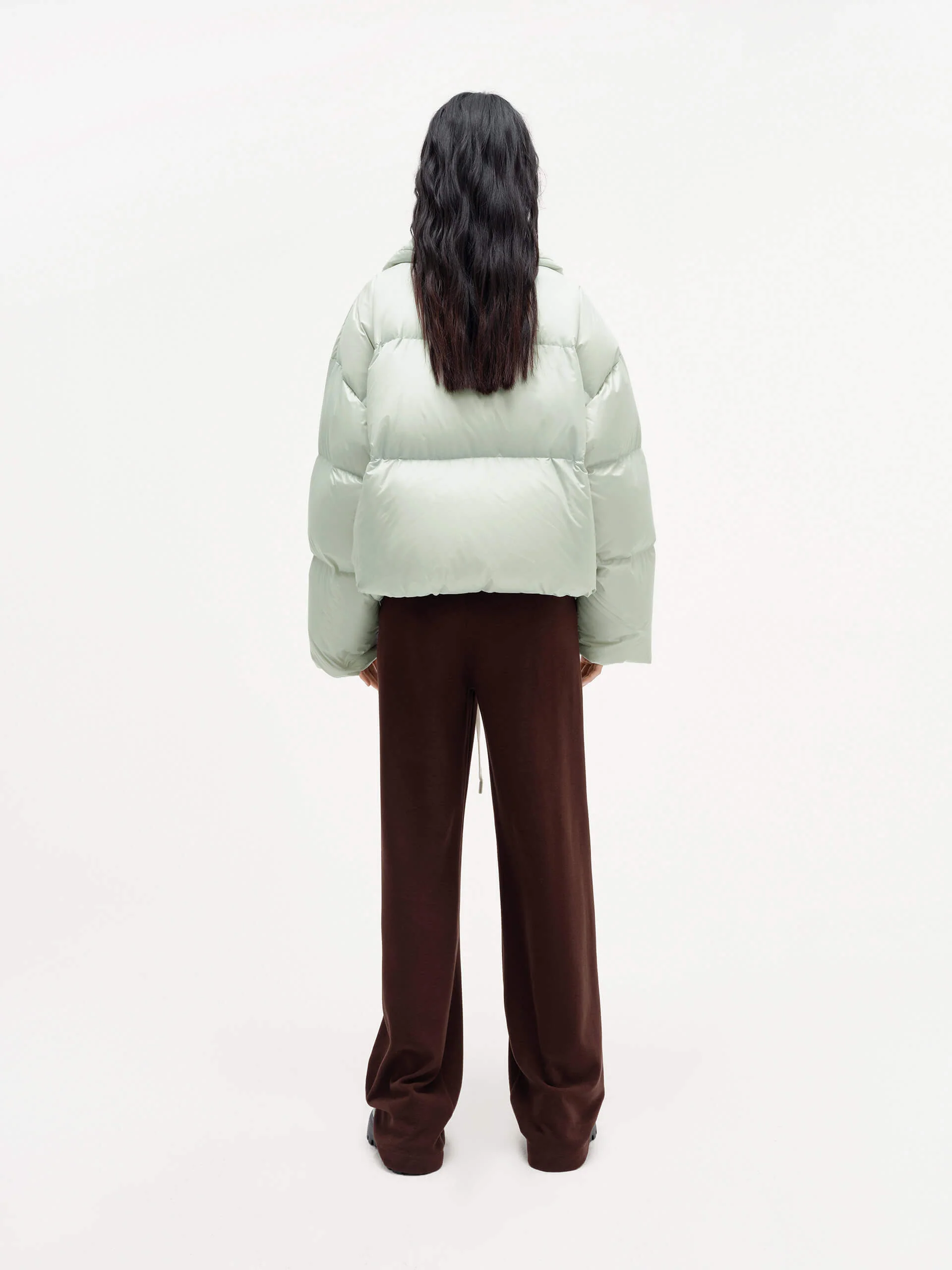 Puff Padded Cropped Jacket - Image 17