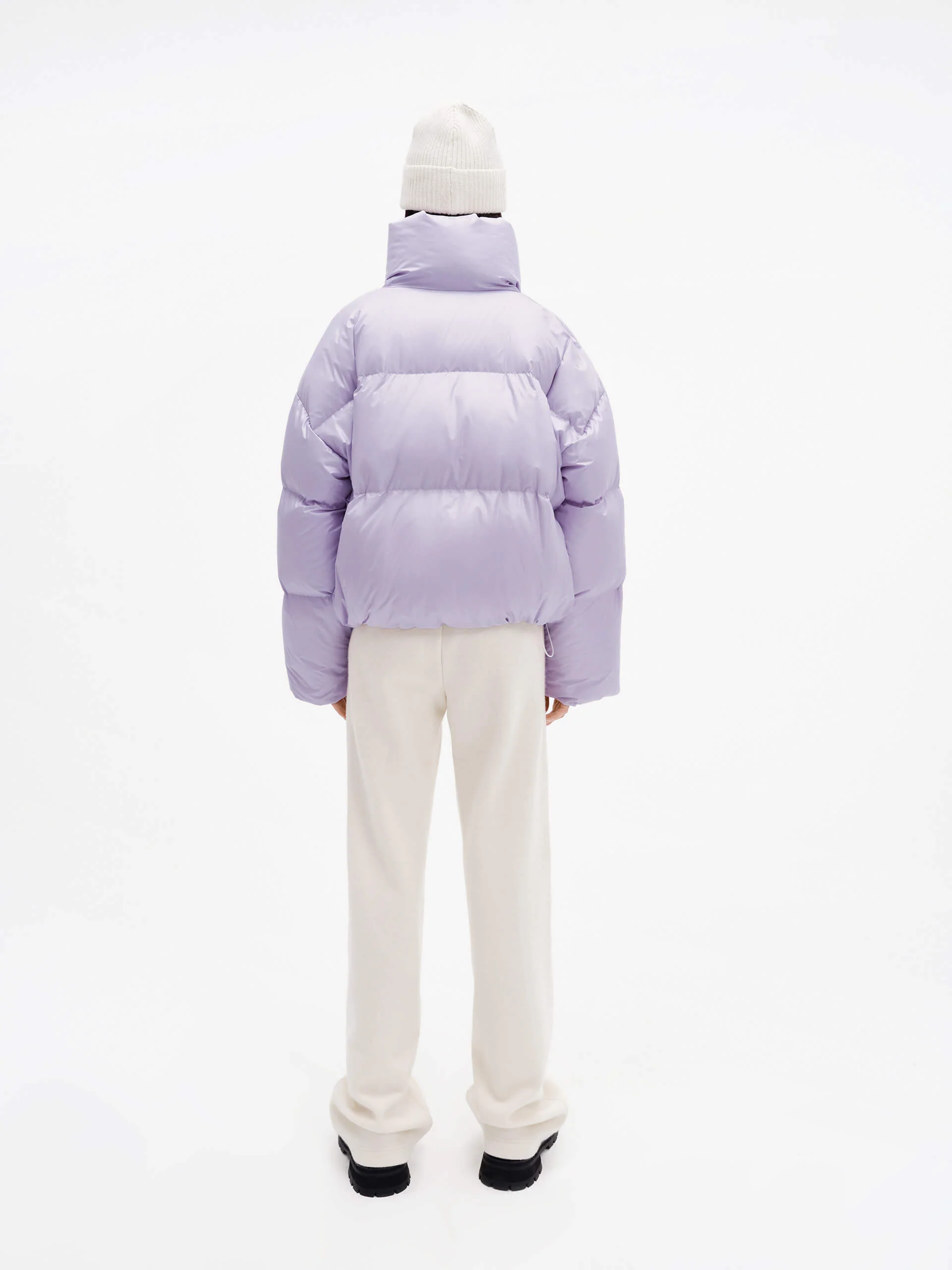 Puff Padded Cropped Jacket - Image 4