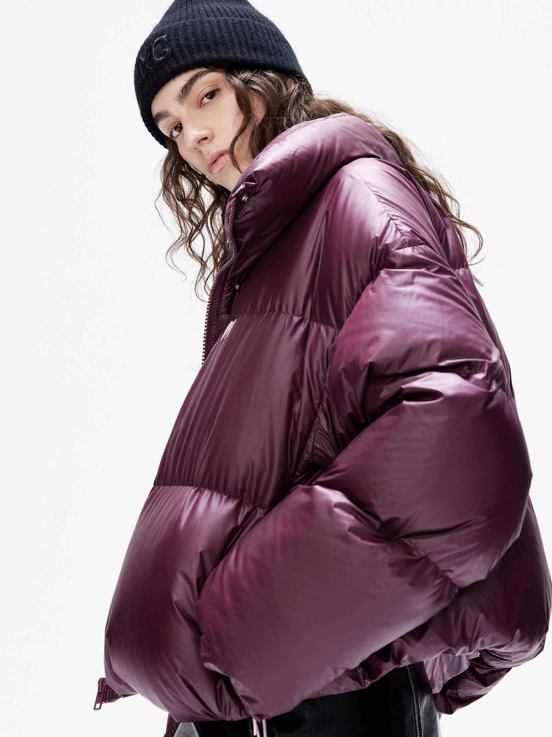 Puff Padded Cropped Jacket - Image 8