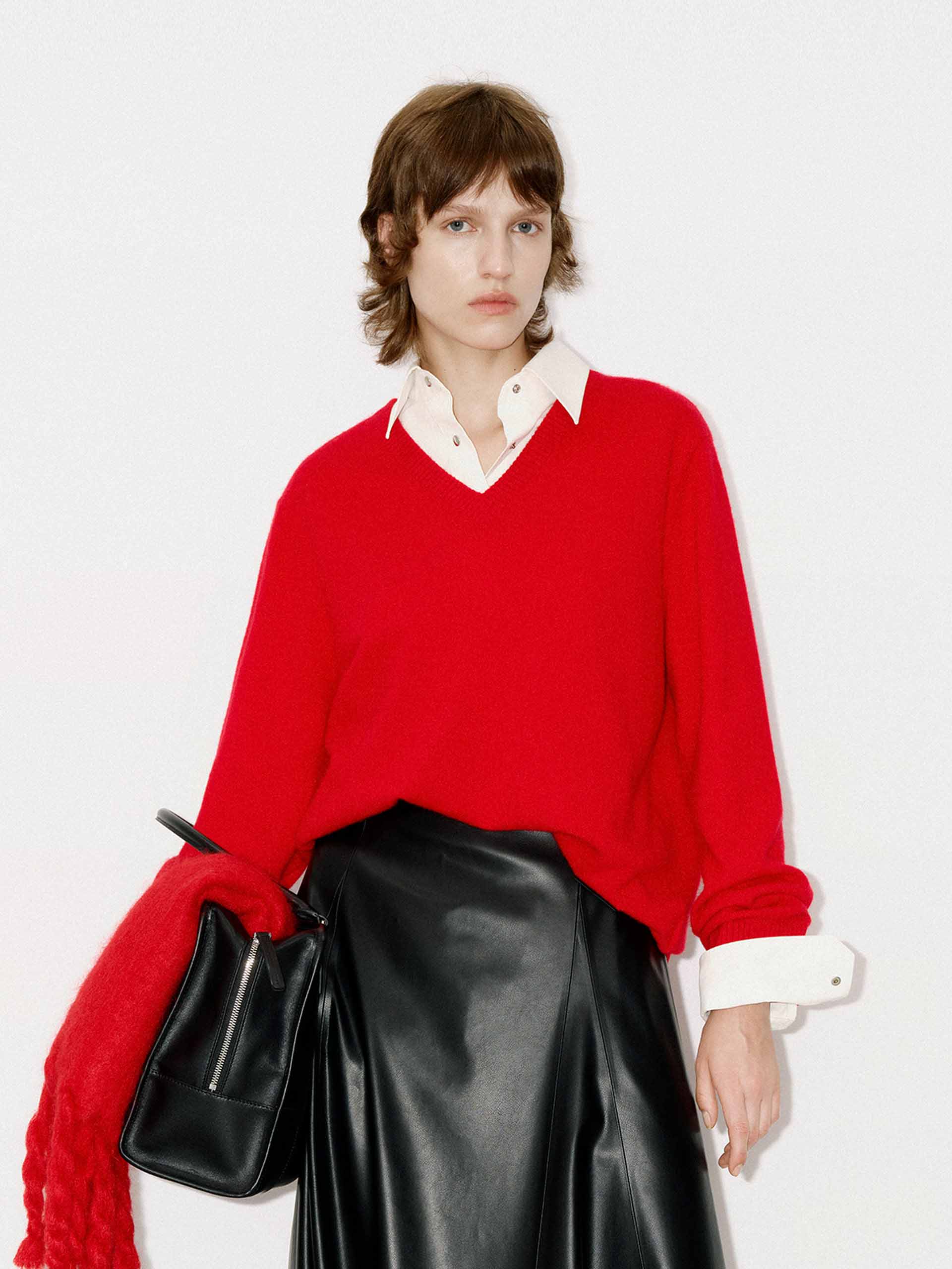 Pure Cashmere Knit Sweater - Image 7