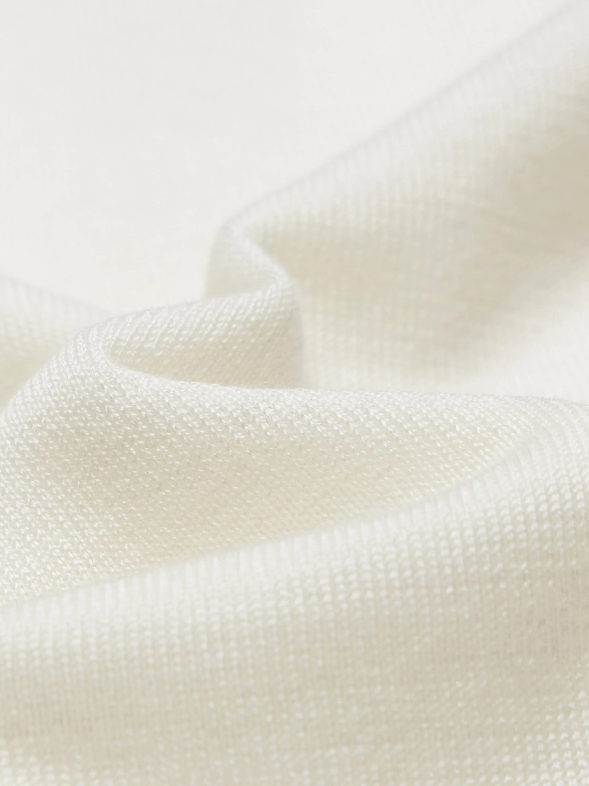 Pure Color Silk Blend Top - Image 10
