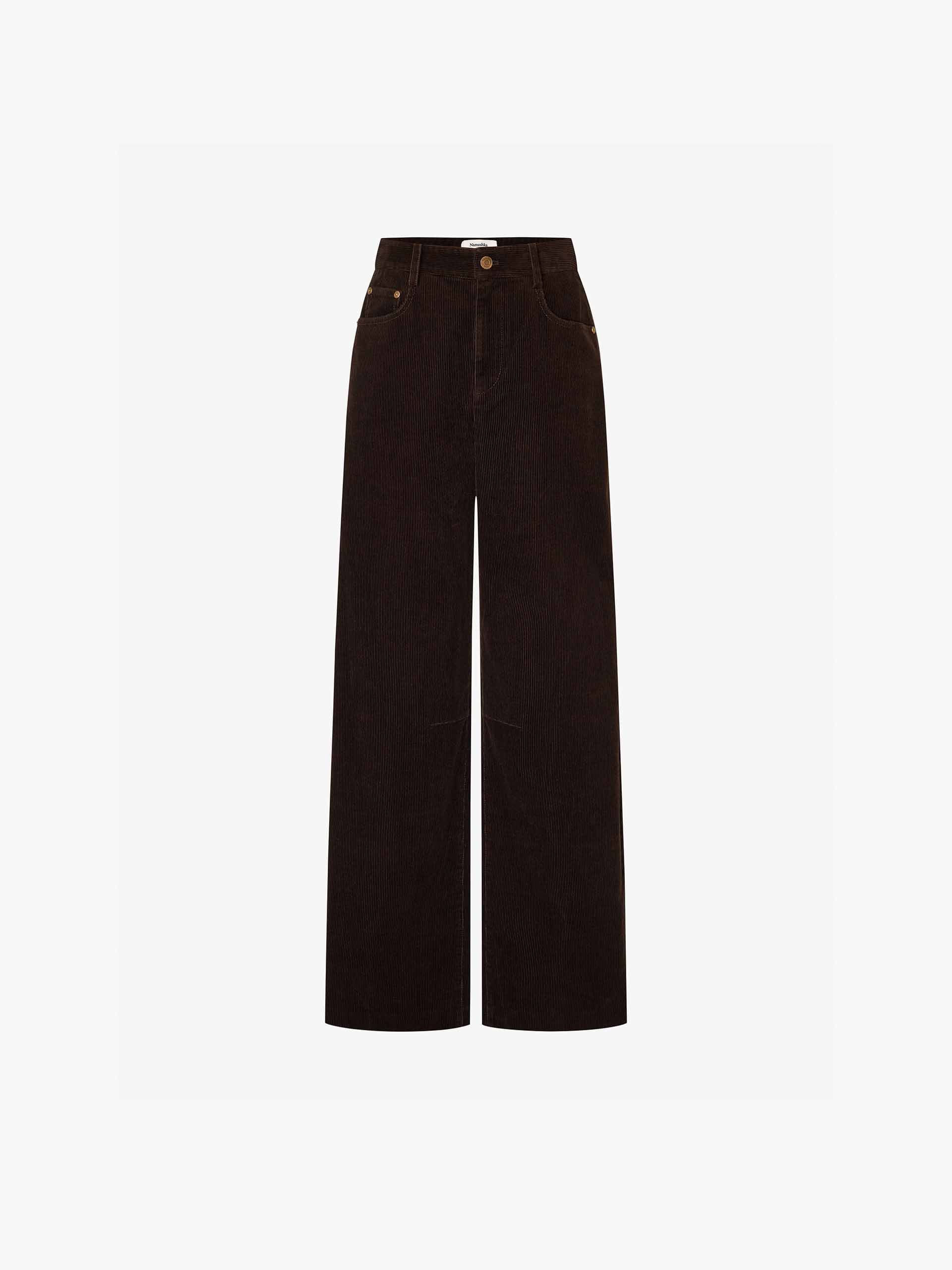 Pure Cotton Corduroy Trousers - Image 8