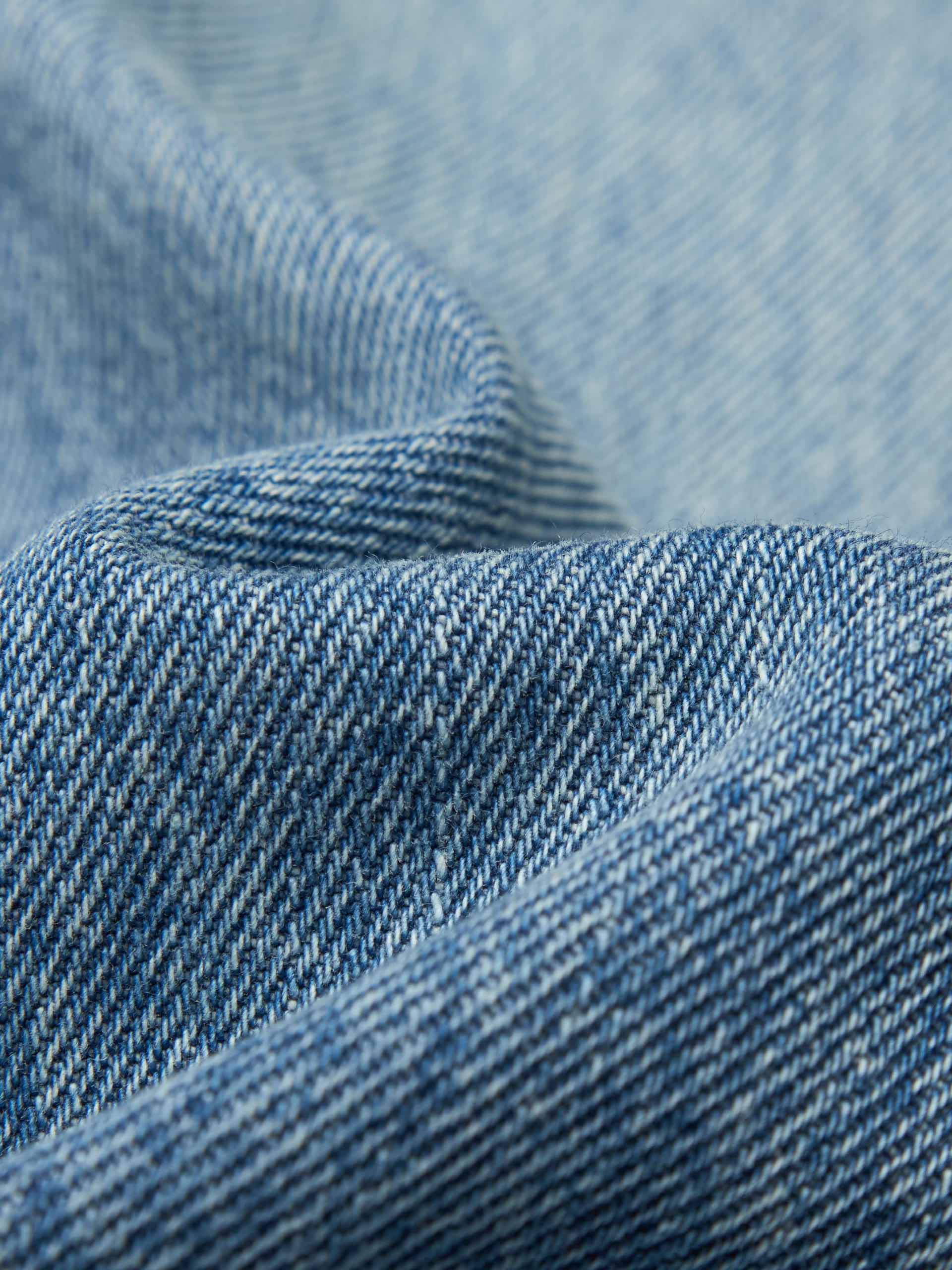 Pure Cotton Wide Leg Jeans - Image 4