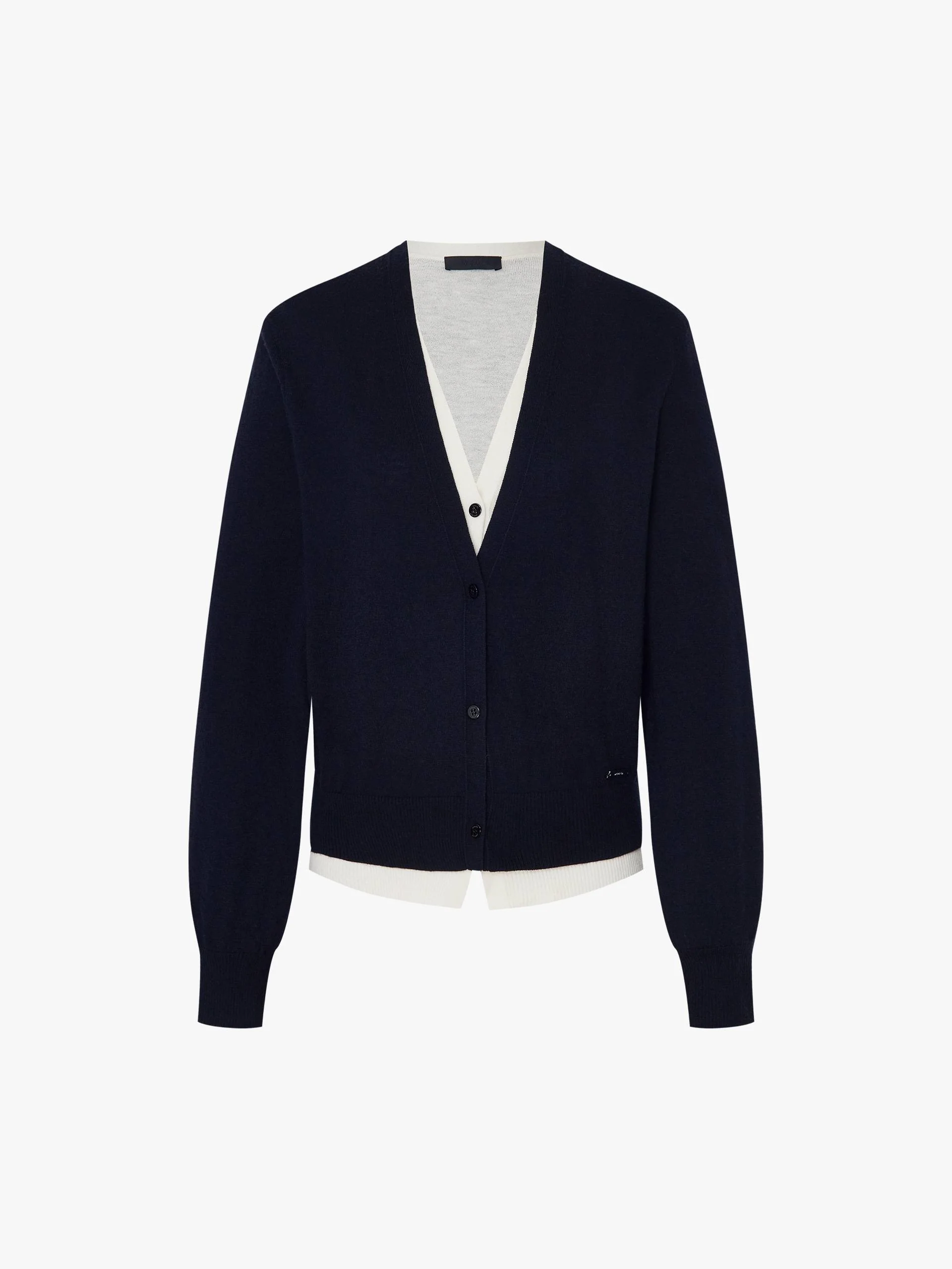 Pure Wool Layered Cardigan - Image 5