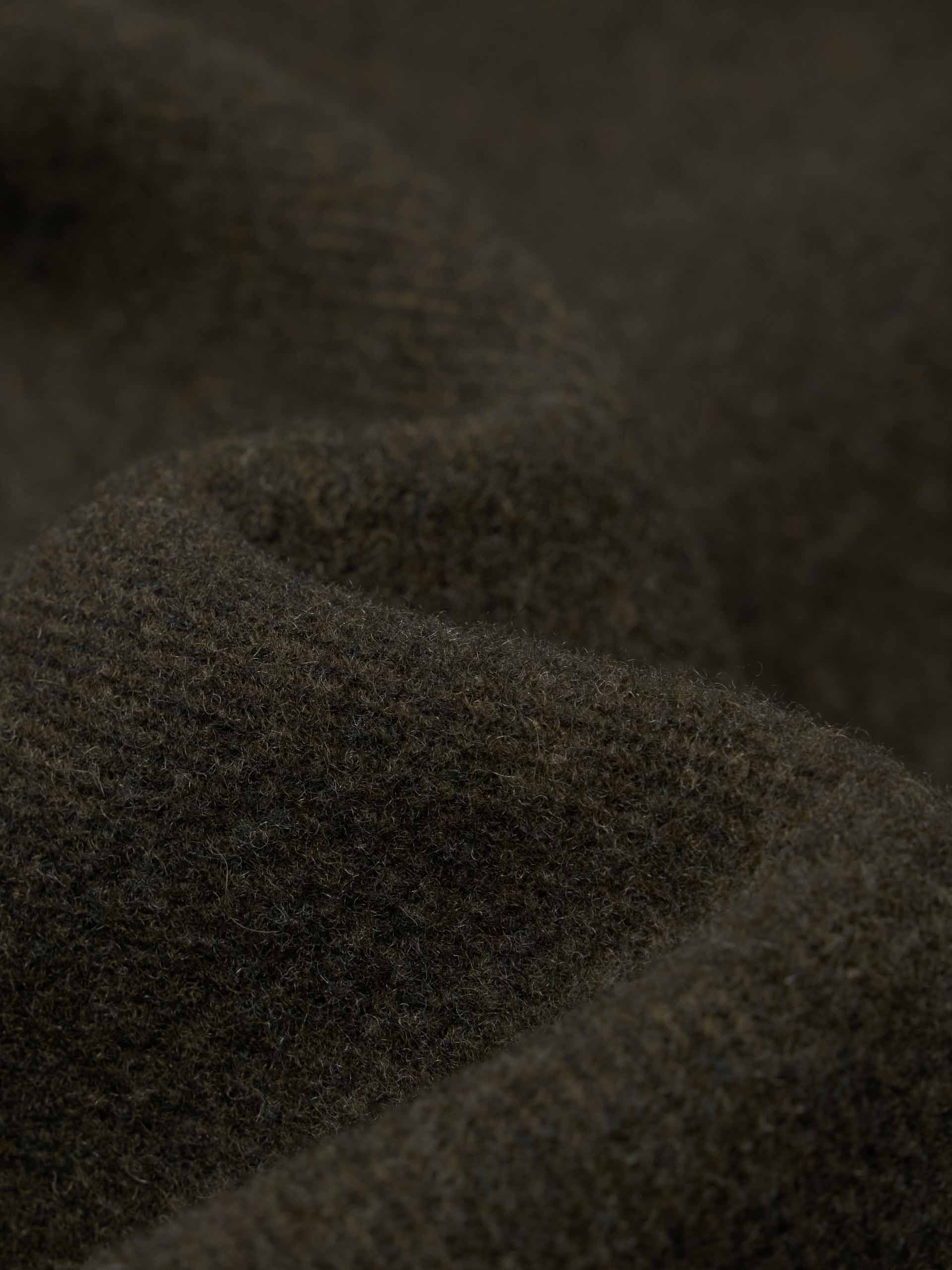 Merino Wool Longline Coat - Image 4
