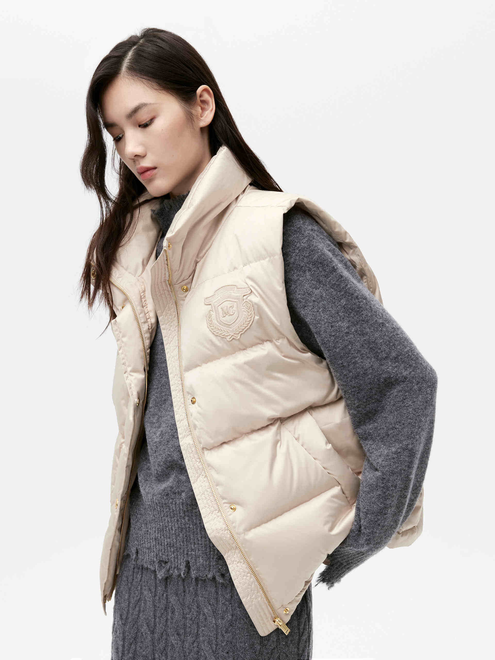 Quilted Padded Waistcoat - Image 14