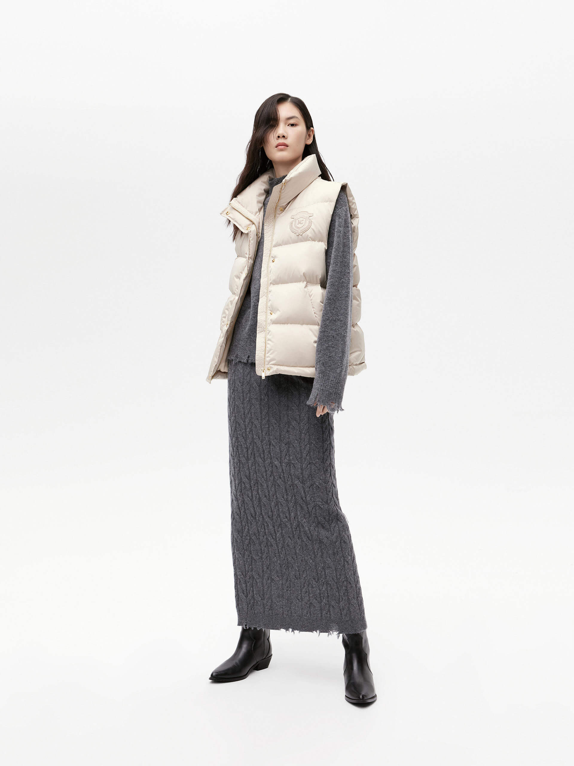 Quilted Padded Waistcoat - Image 15