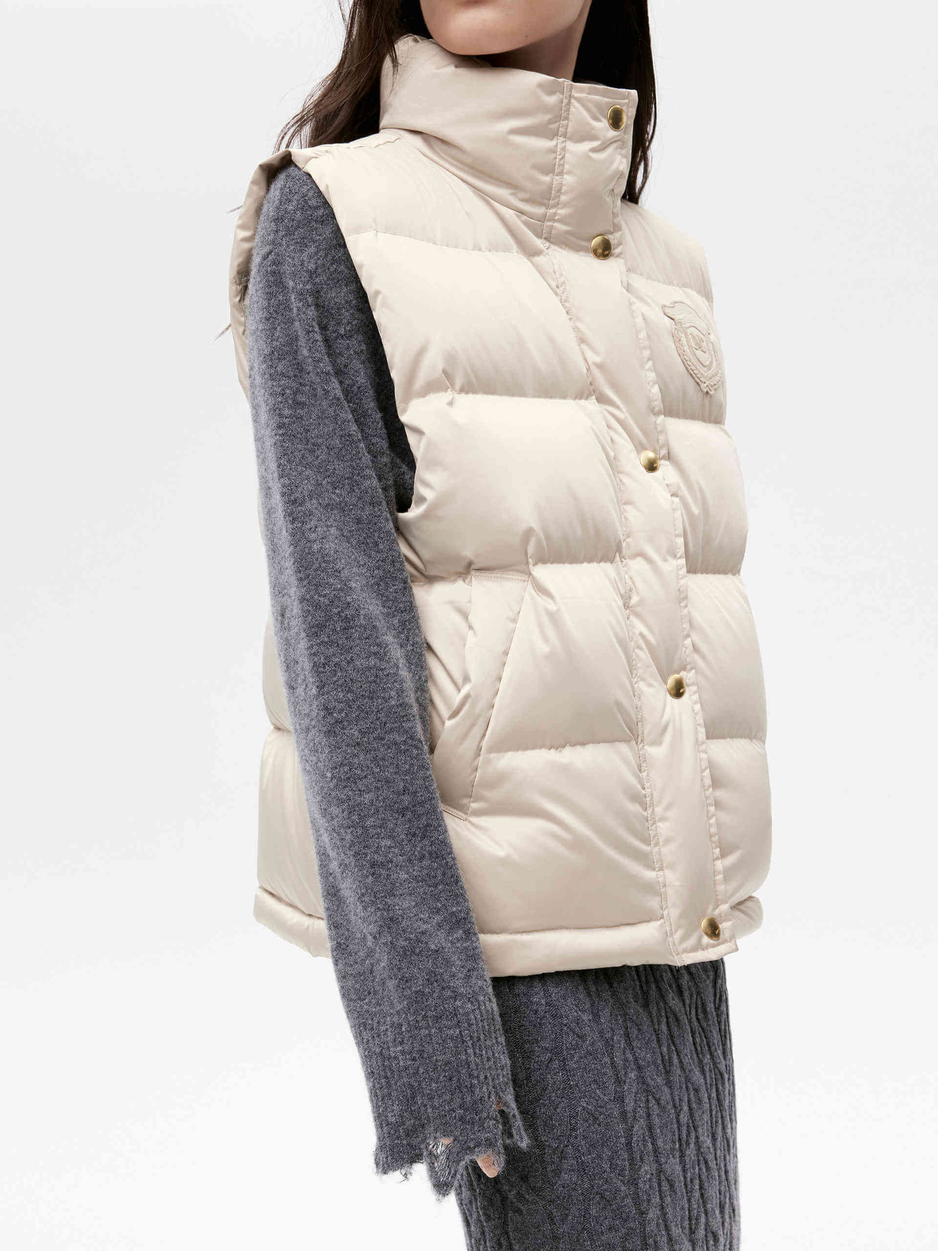 Quilted Padded Waistcoat - Image 17