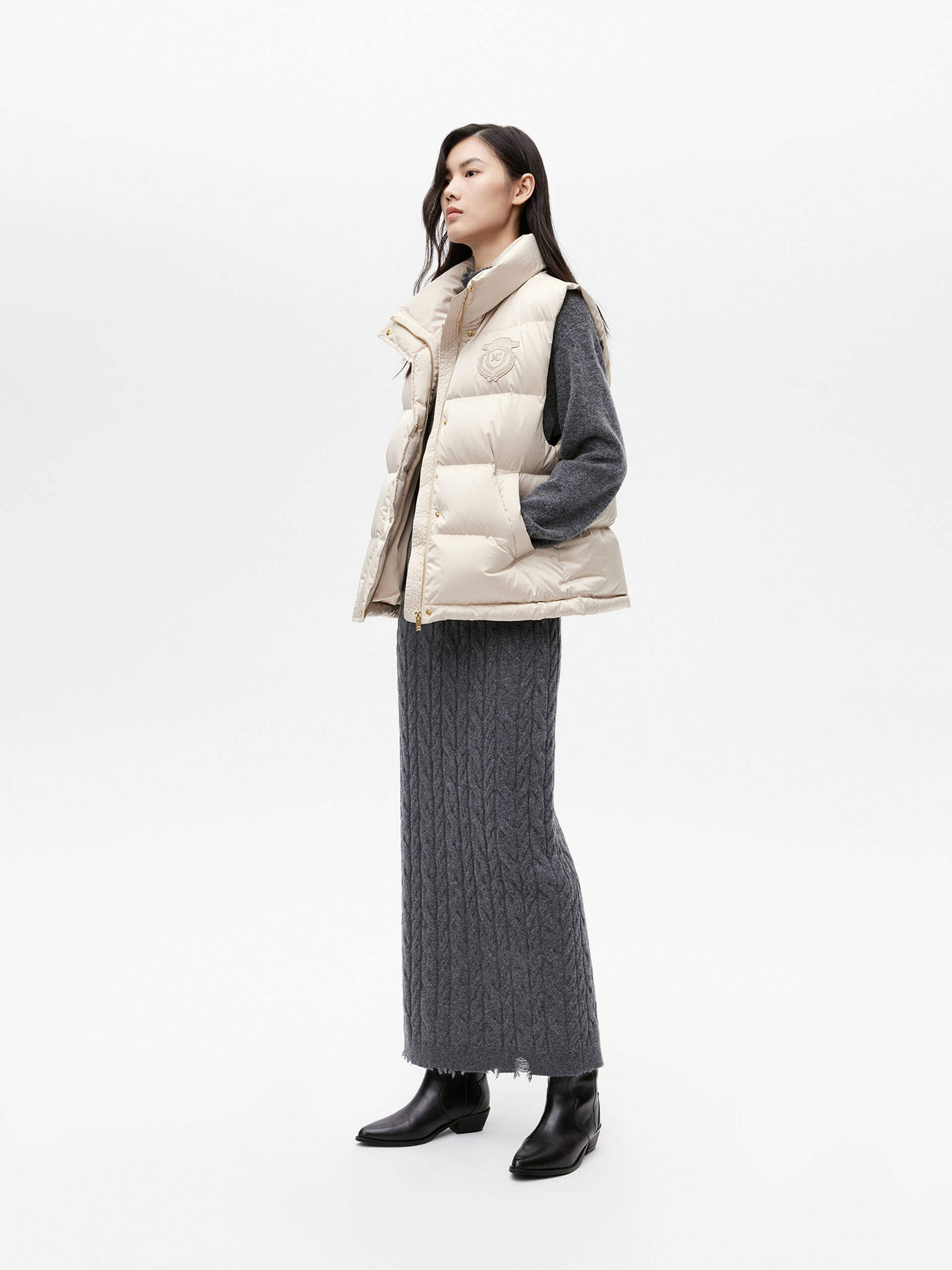 Quilted Padded Waistcoat - Image 18