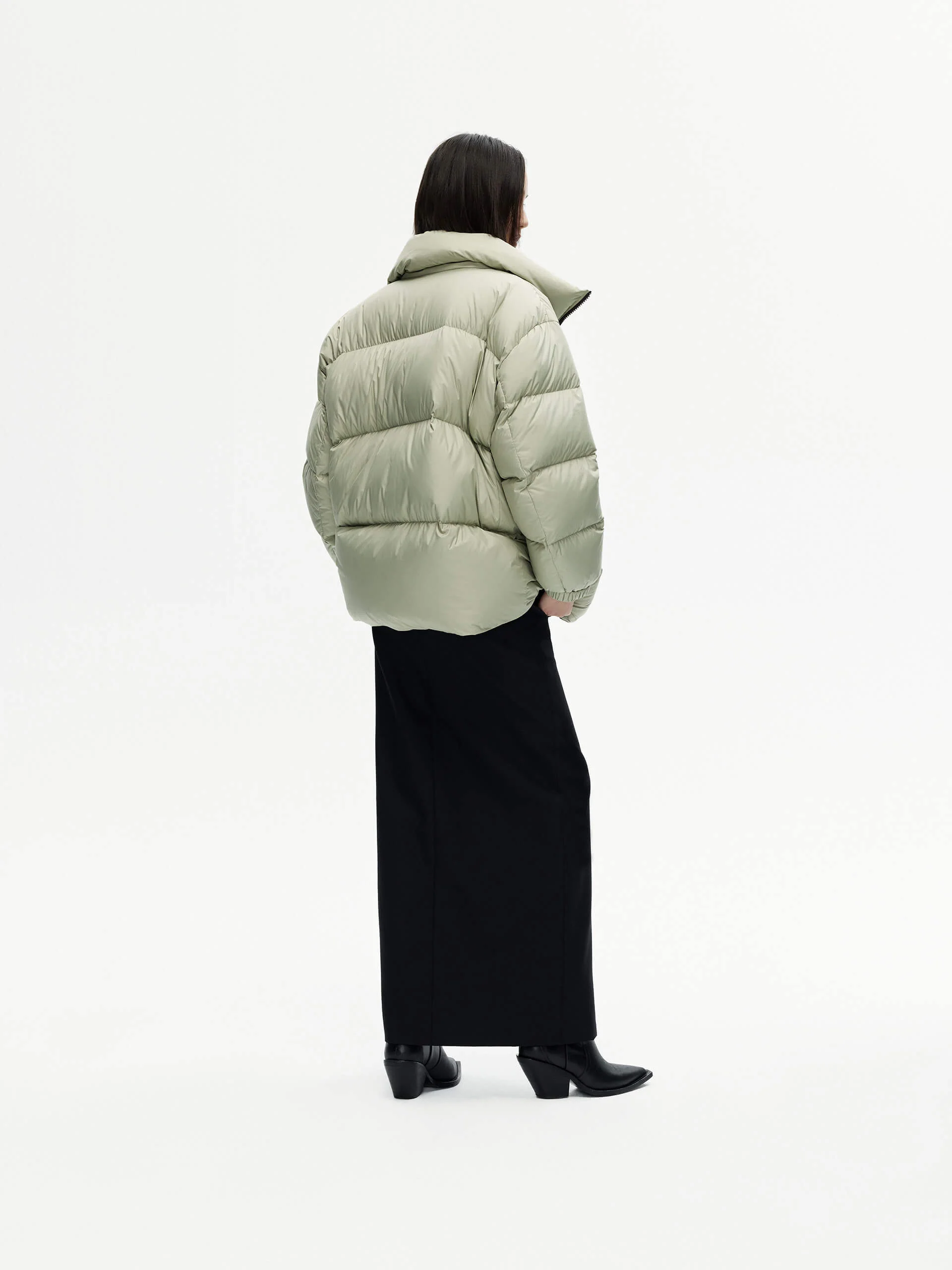 Quilted Shell Down Jacket - Image 8
