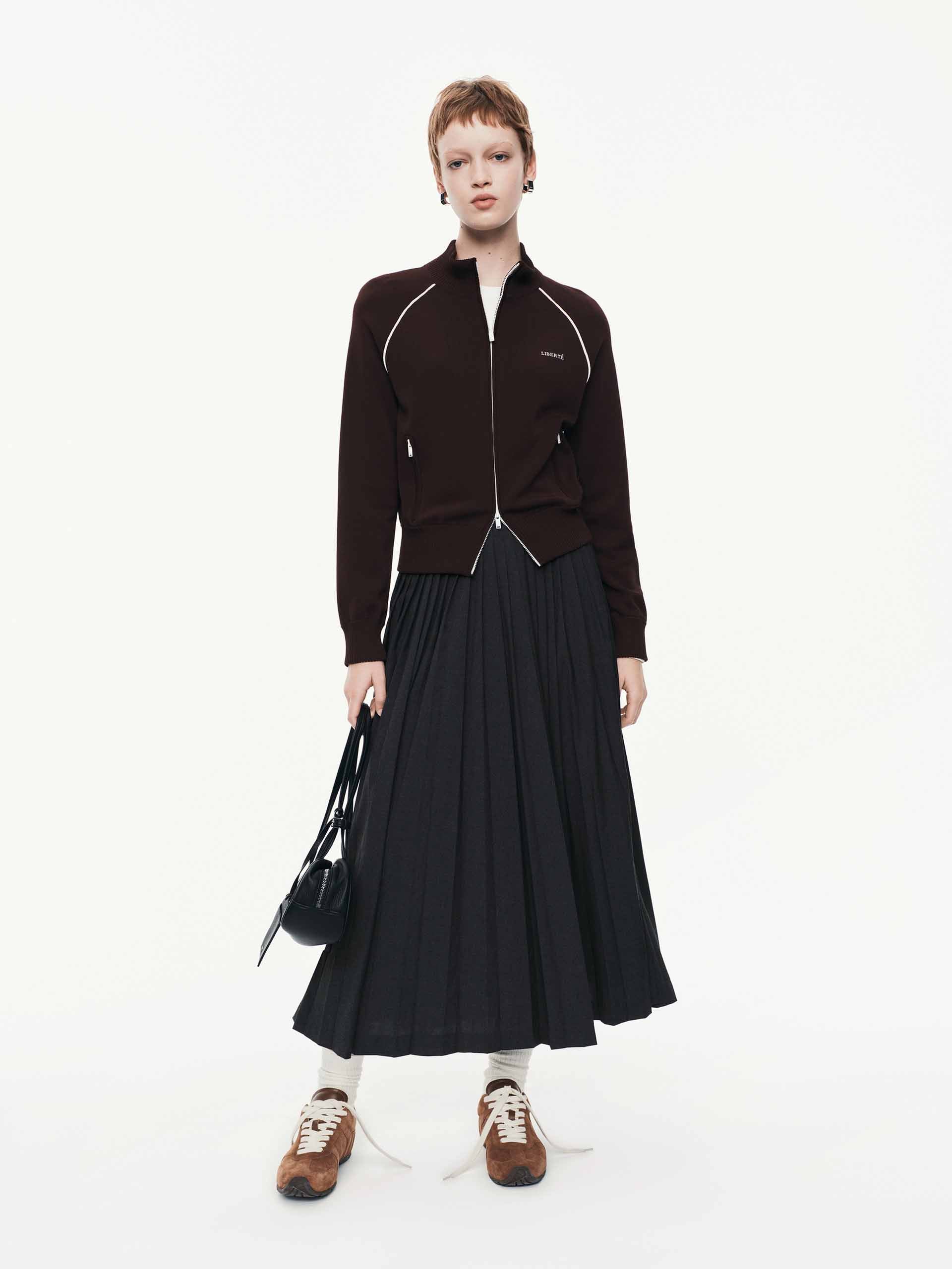 Raglan Sleeve Cropped Cardigan - Image 8