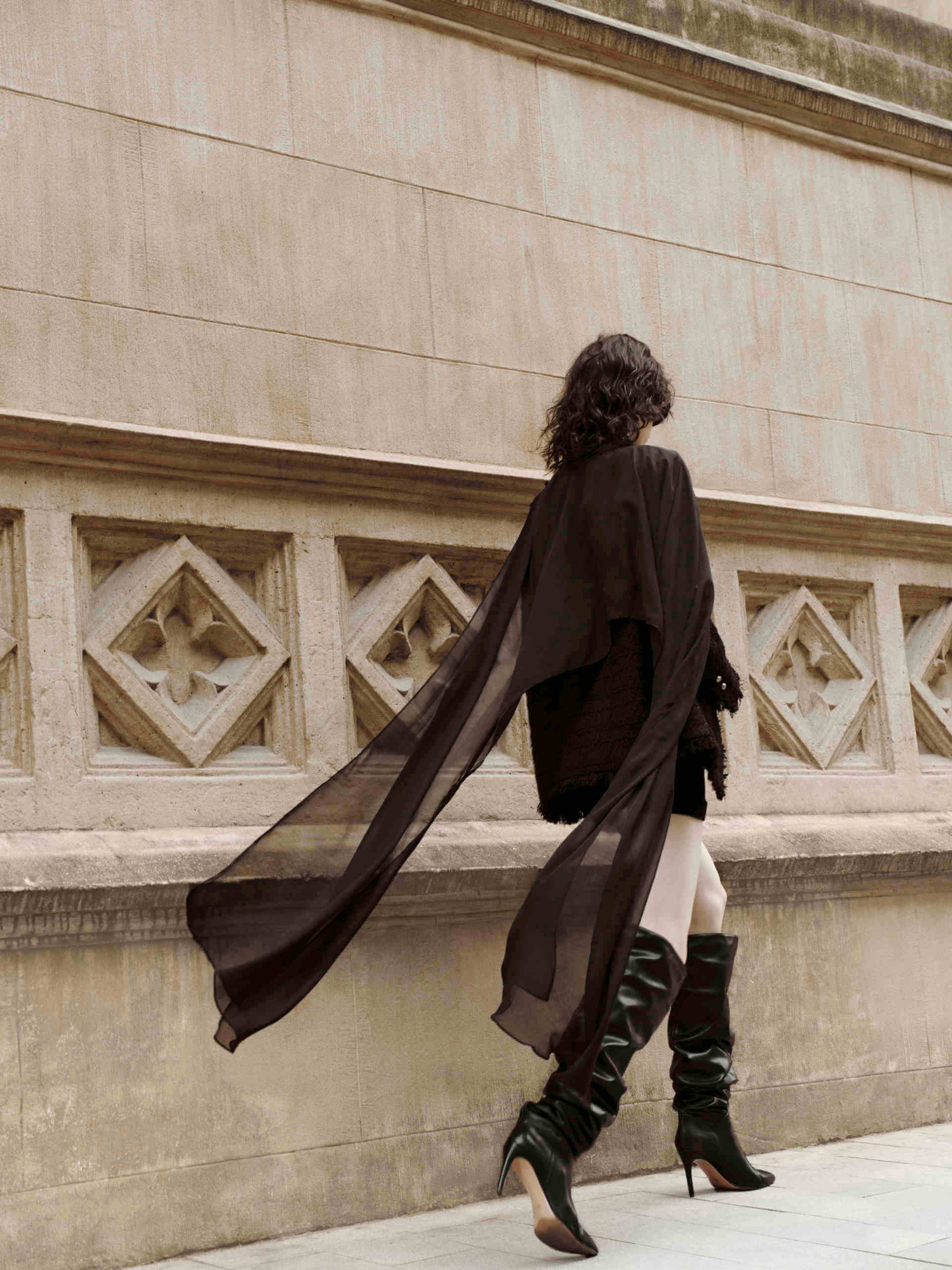 Raw Details Tweed Jacket - Image 6