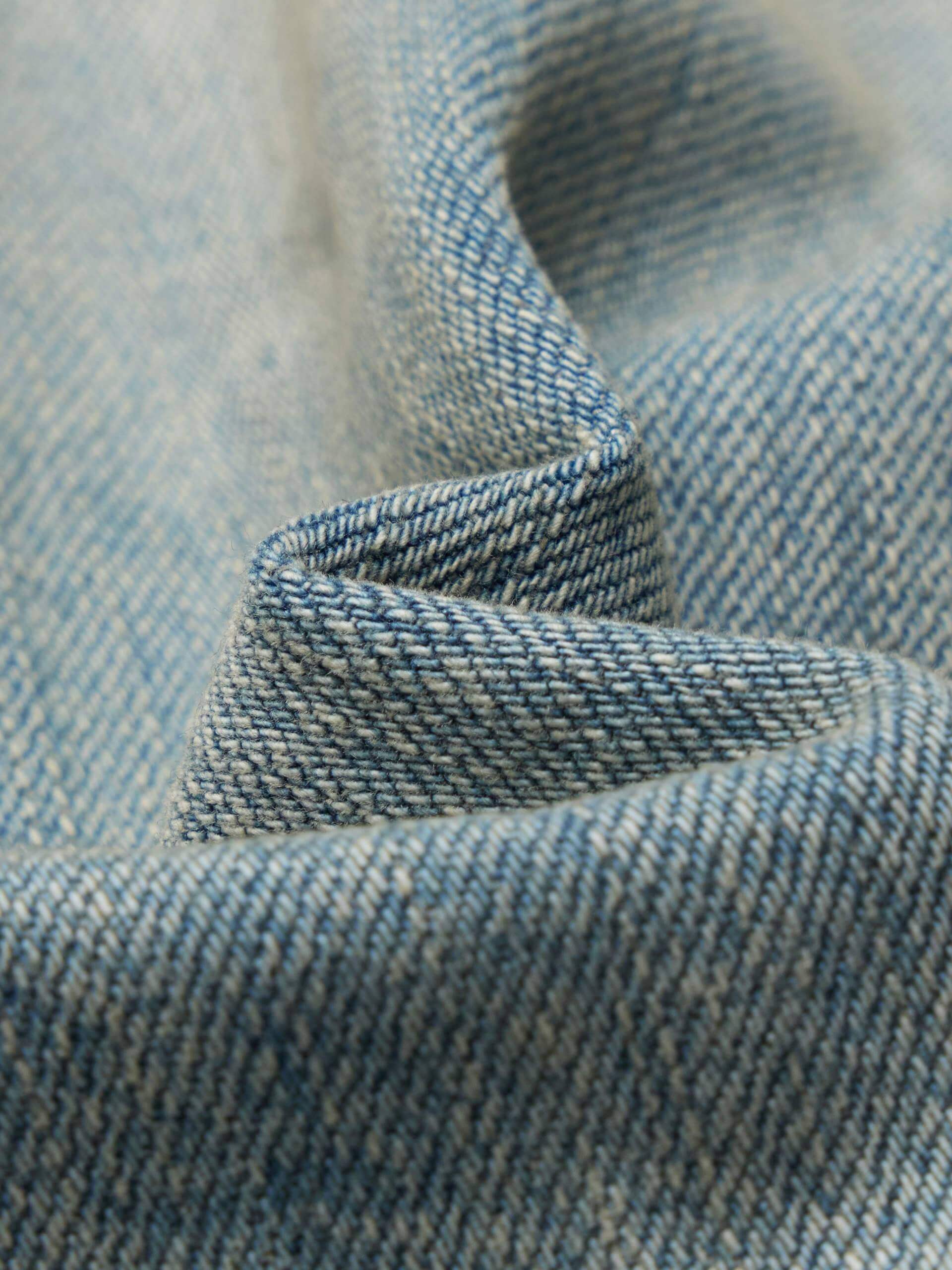 Raw Hem Denim Jacket - Image 4