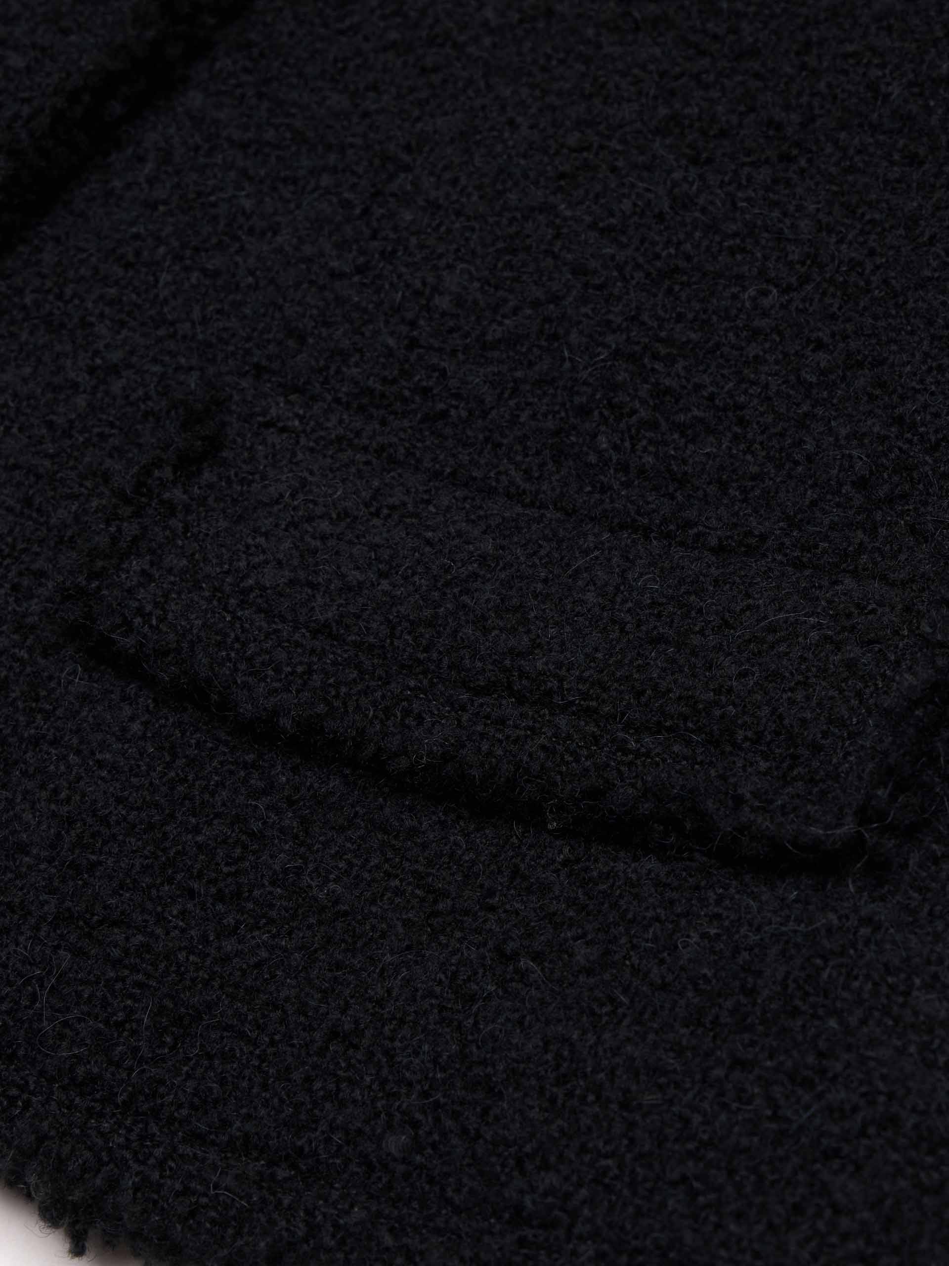 Raw Trim Cropped Coat - Image 4