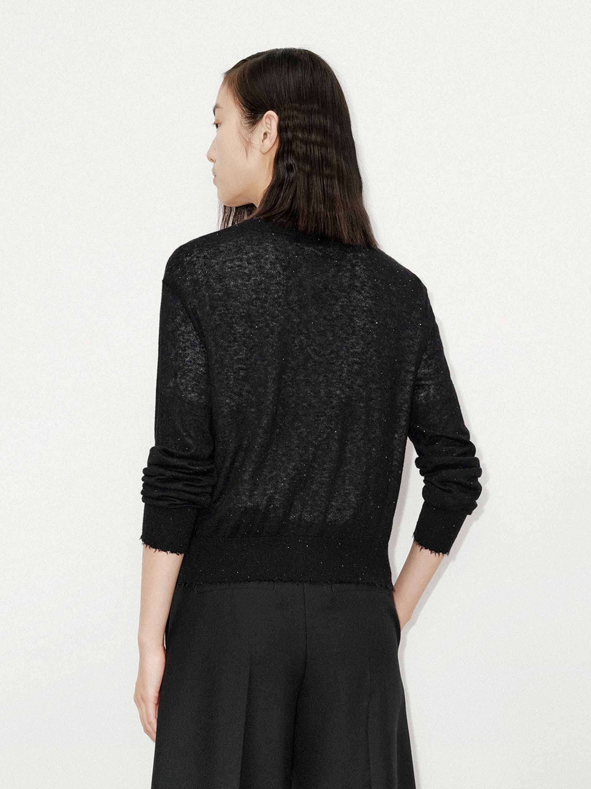 Raw Trim Knit Cardigan - Image 15