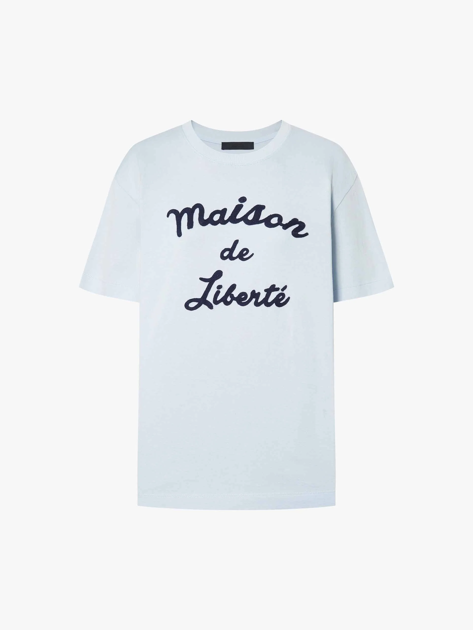 Regular Letter Print Cotton Tee - Image 5
