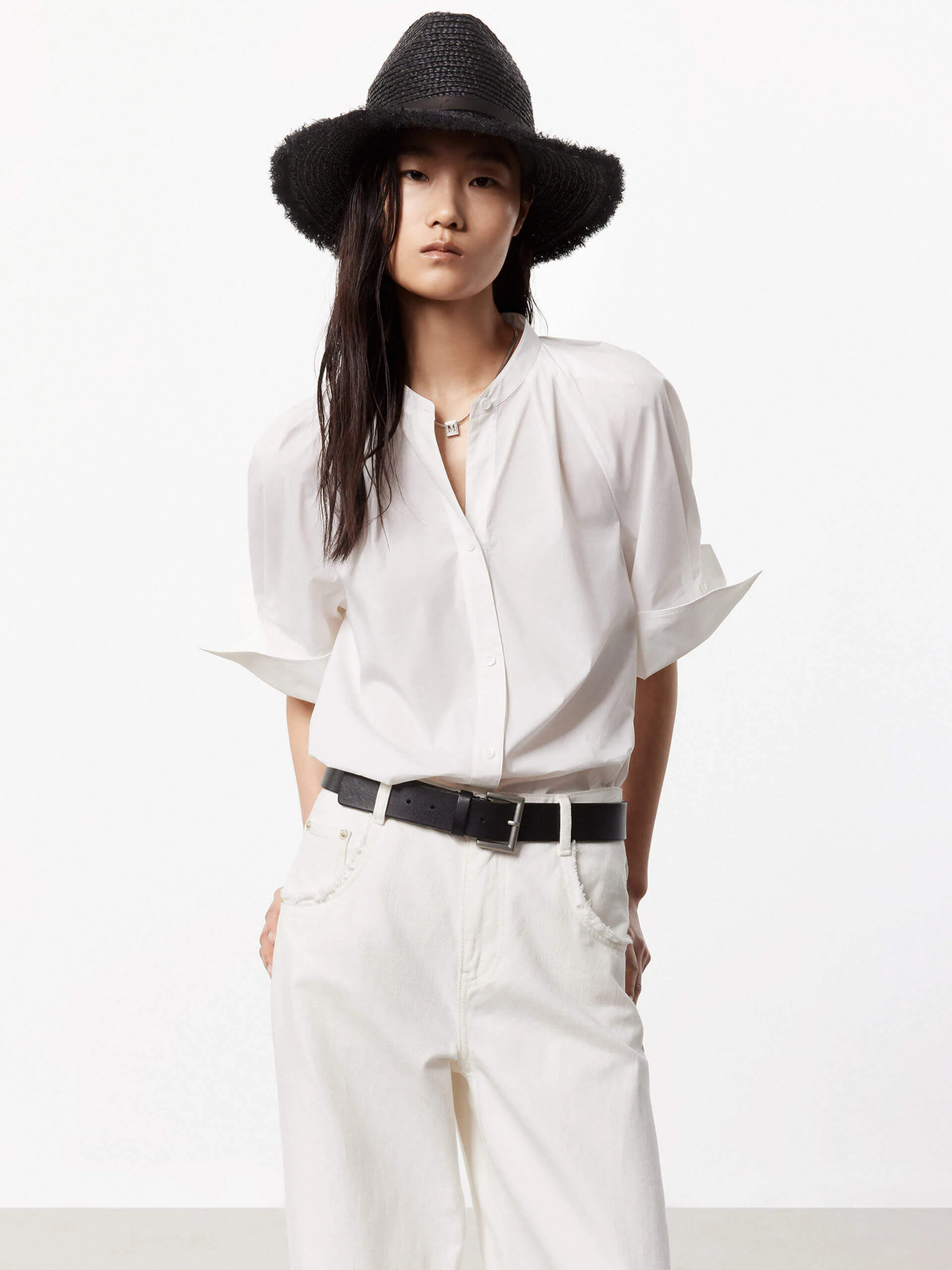 Regular Raglan Sleeves Blouse - Image 10