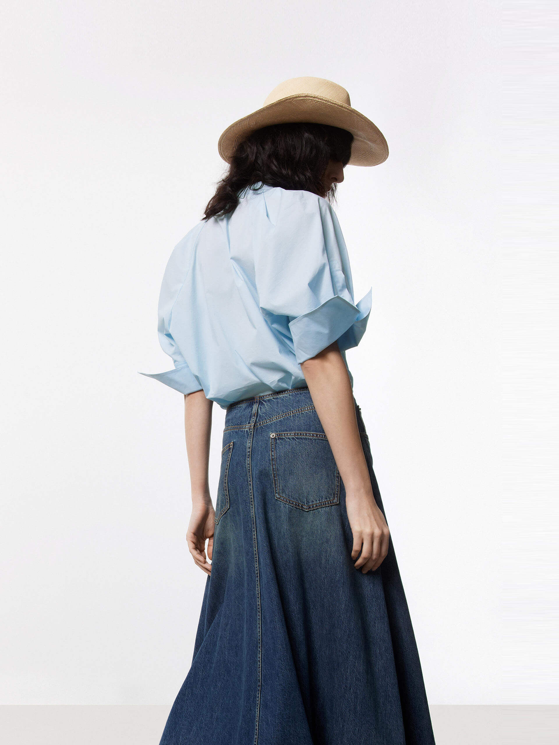 Regular Raglan Sleeves Blouse - Image 3