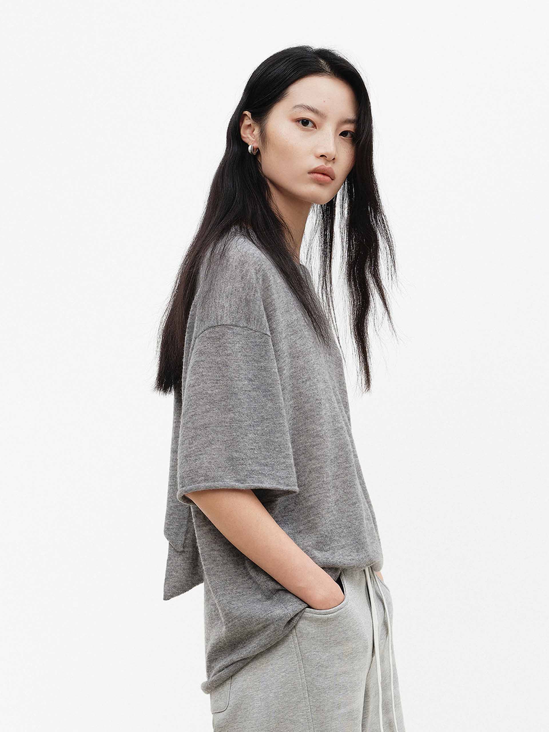 Relaxed Back Tie Knitted Top - Image 6