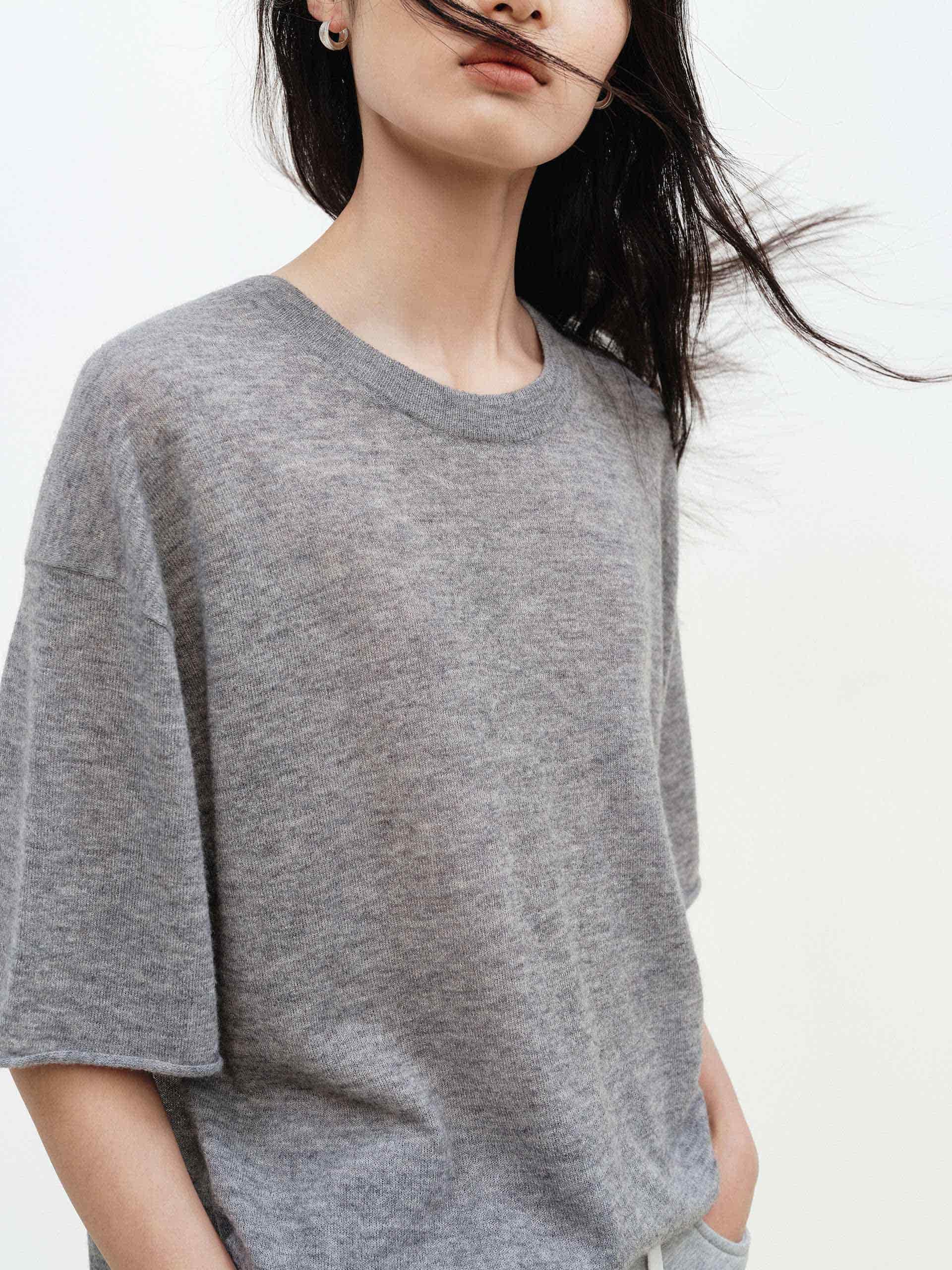 Relaxed Back Tie Knitted Top - Image 8