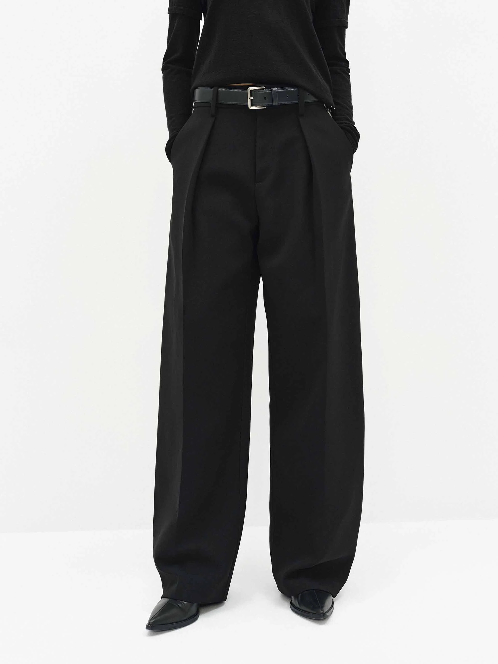 Relaxed Barrel Leg Pants - Image 6