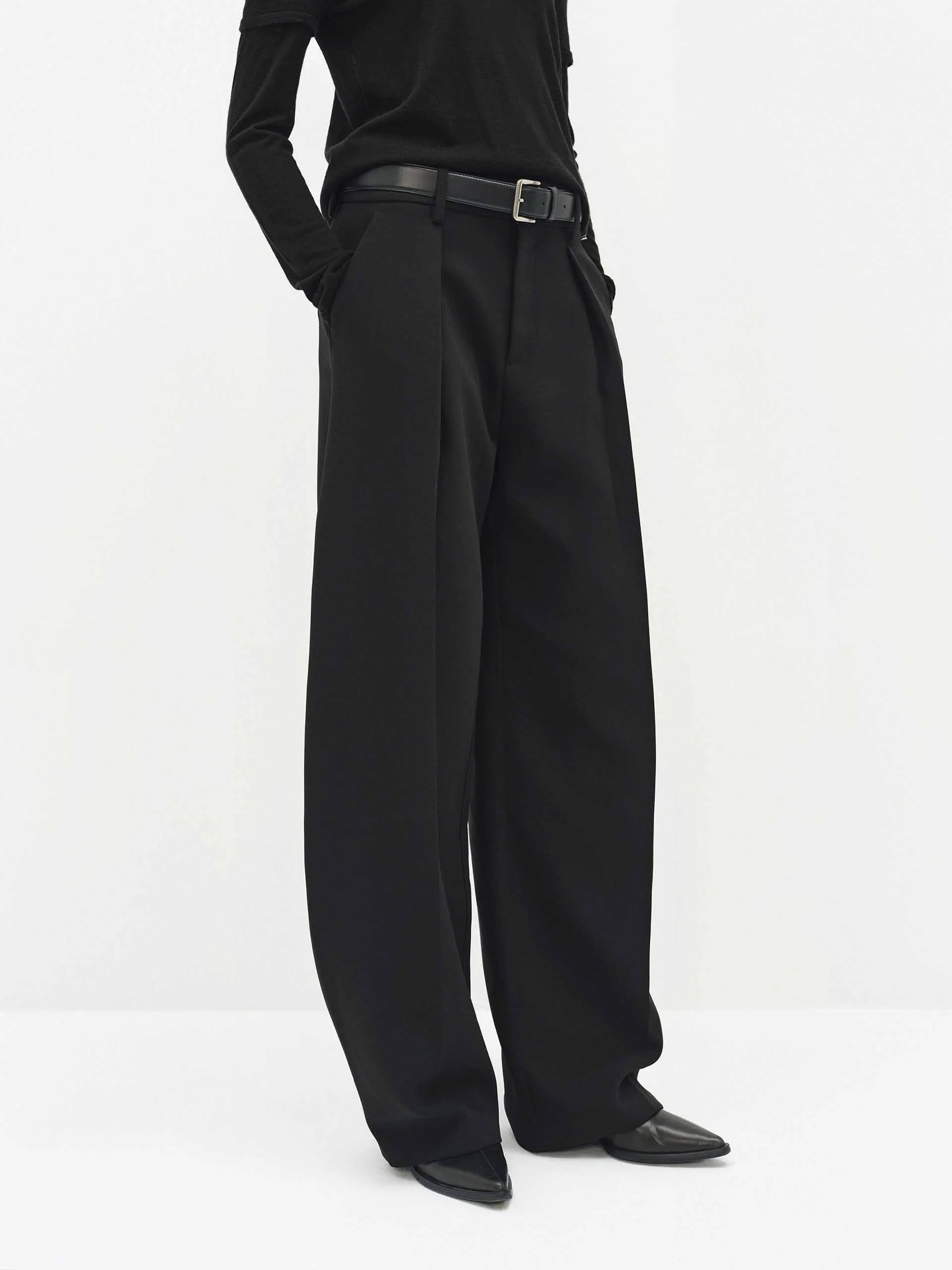 Relaxed Barrel Leg Pants - Image 7