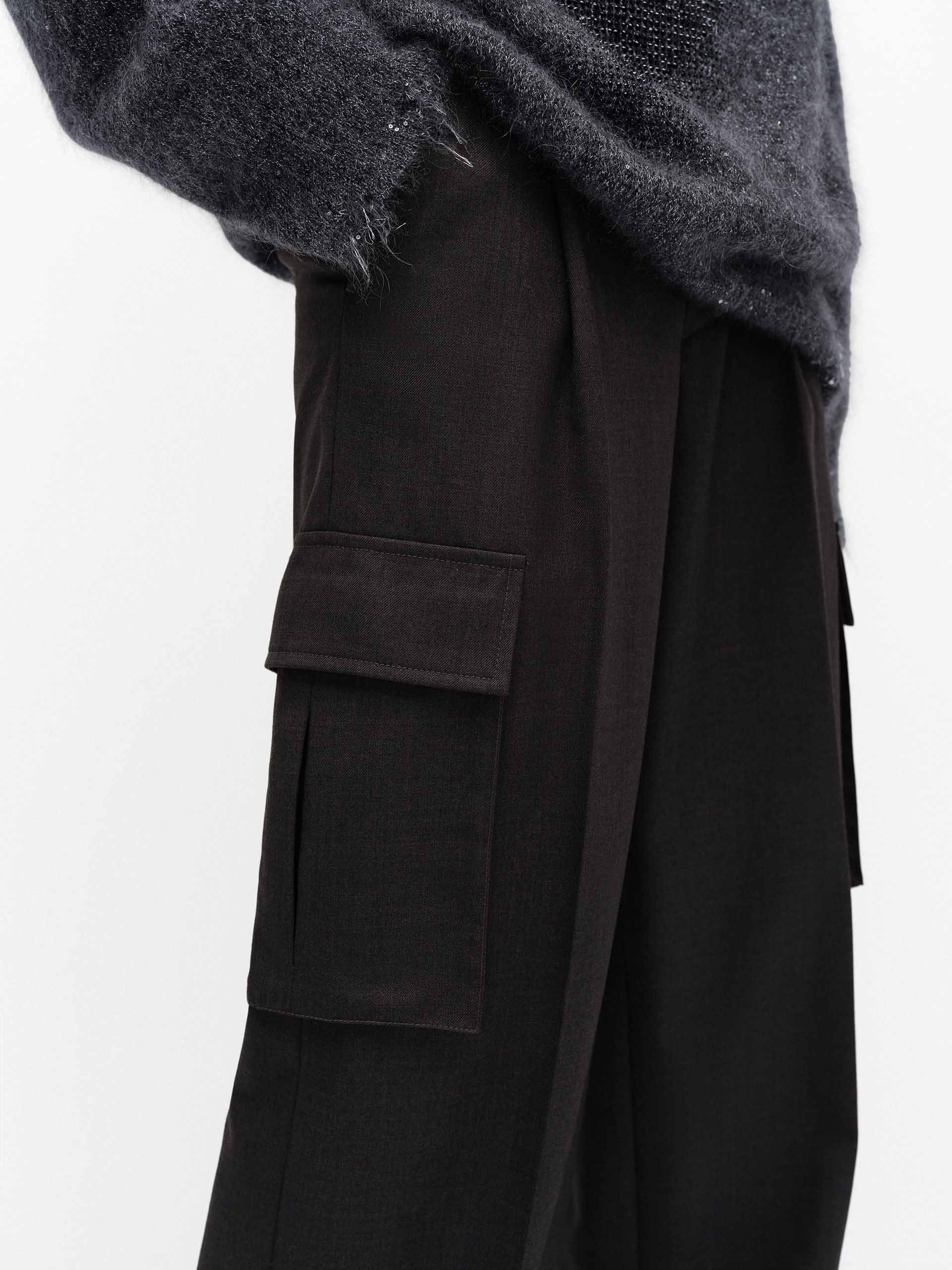 Relaxed Cargo Pocket Pants - Image 8