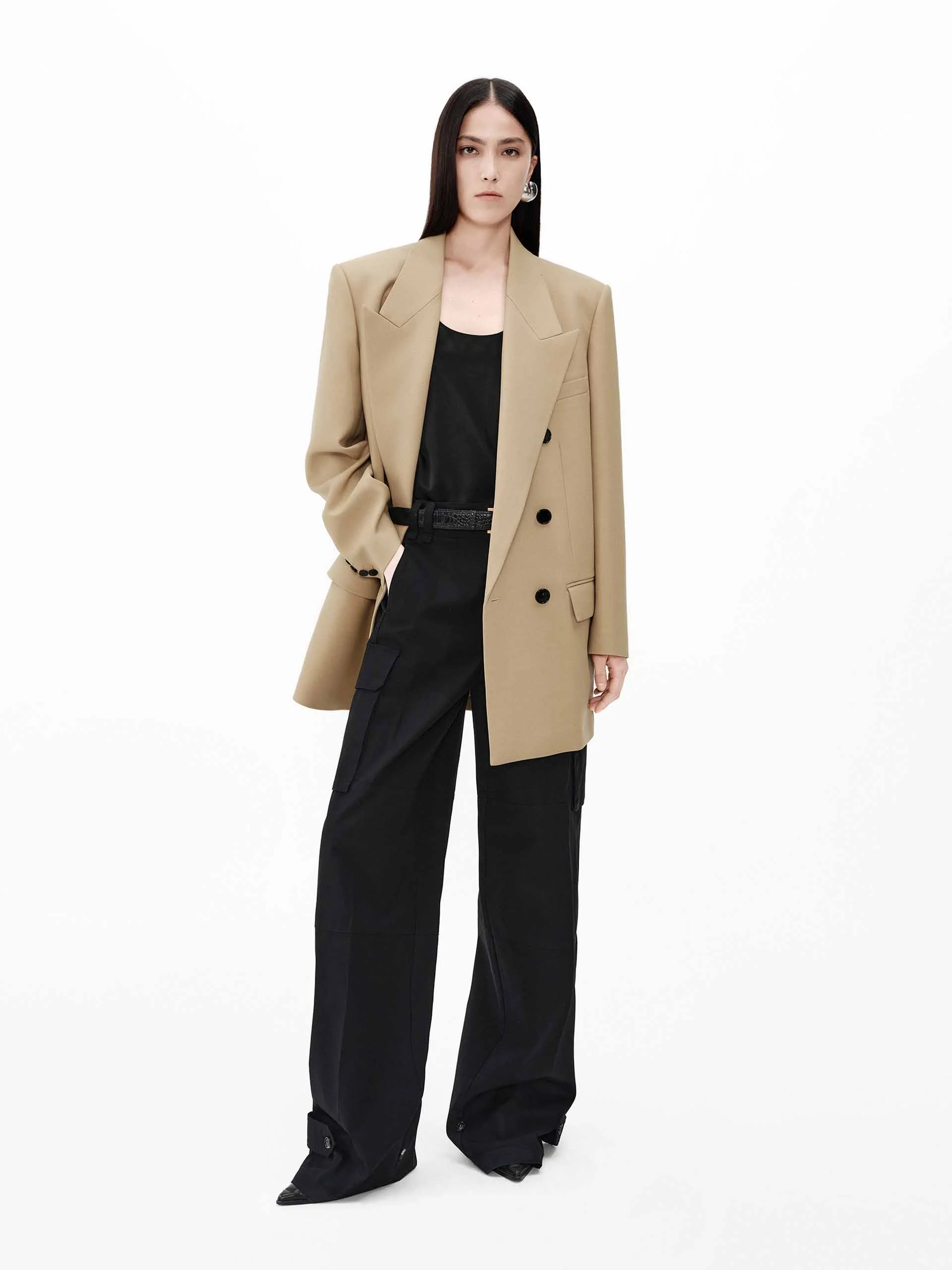 Relaxed Cotton Cargo Pants - Image 2