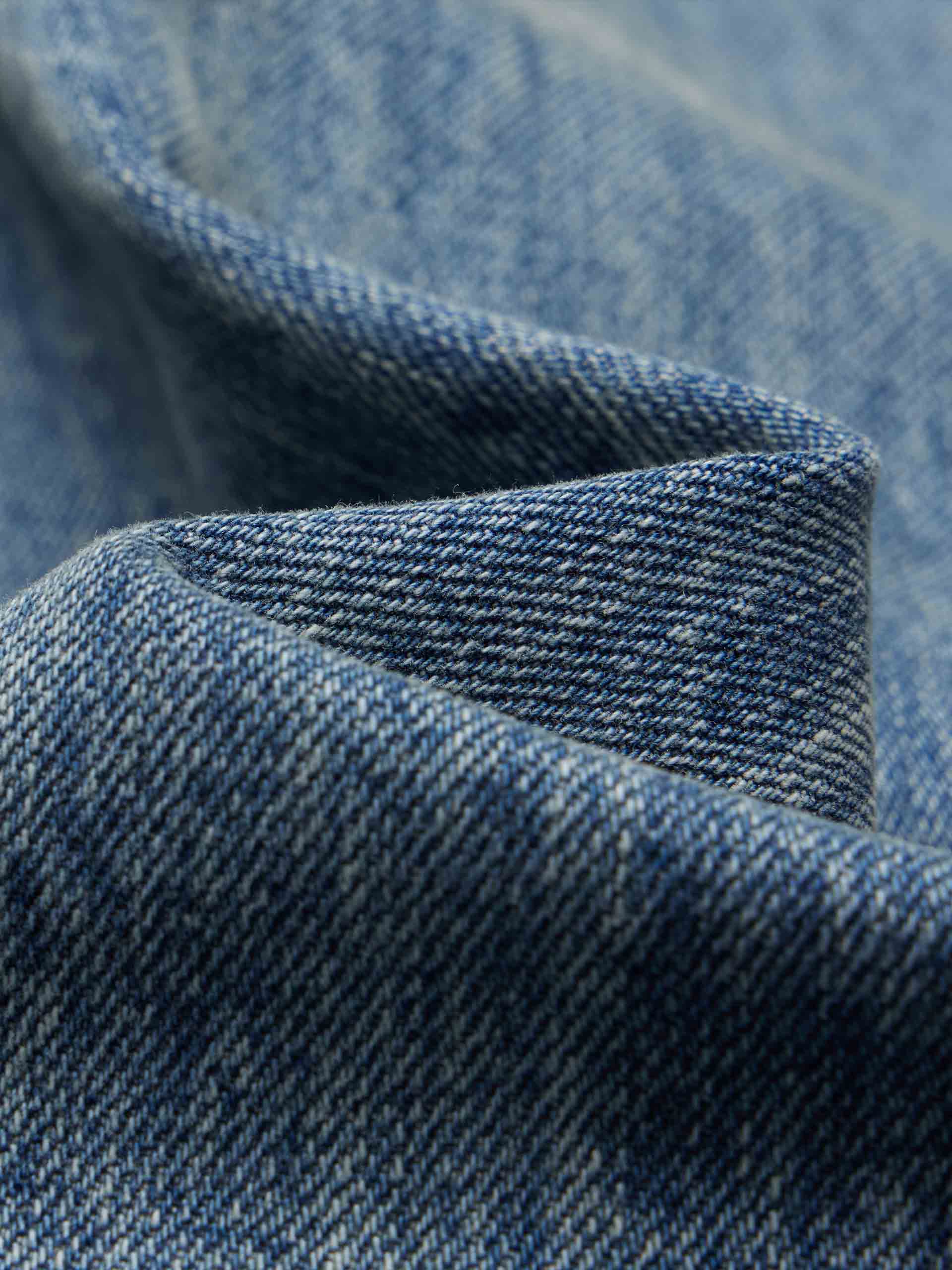 Relaxed Cotton Straight Jeans - Image 4