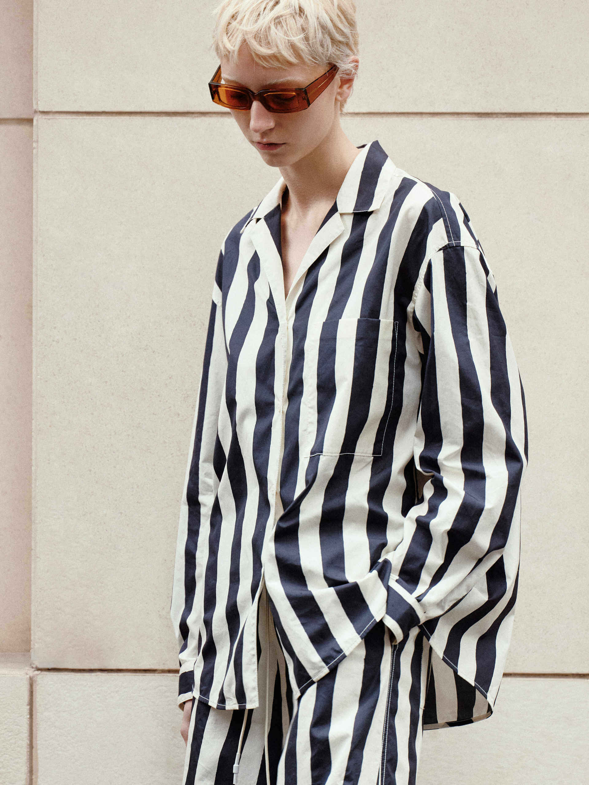 Relaxed Fit Striped Shirt - Image 6