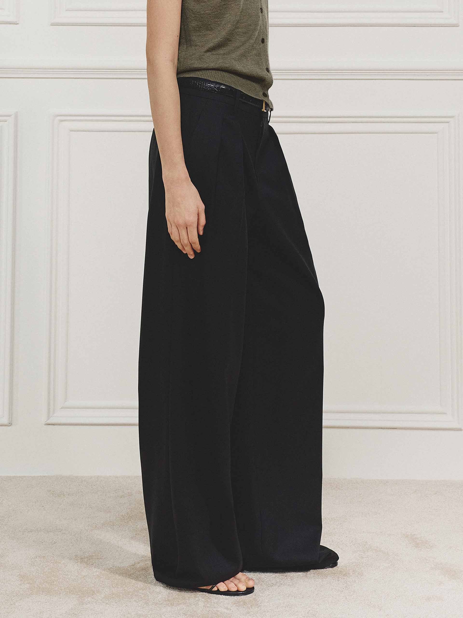 Relaxed Straight Drape Pants - Image 7