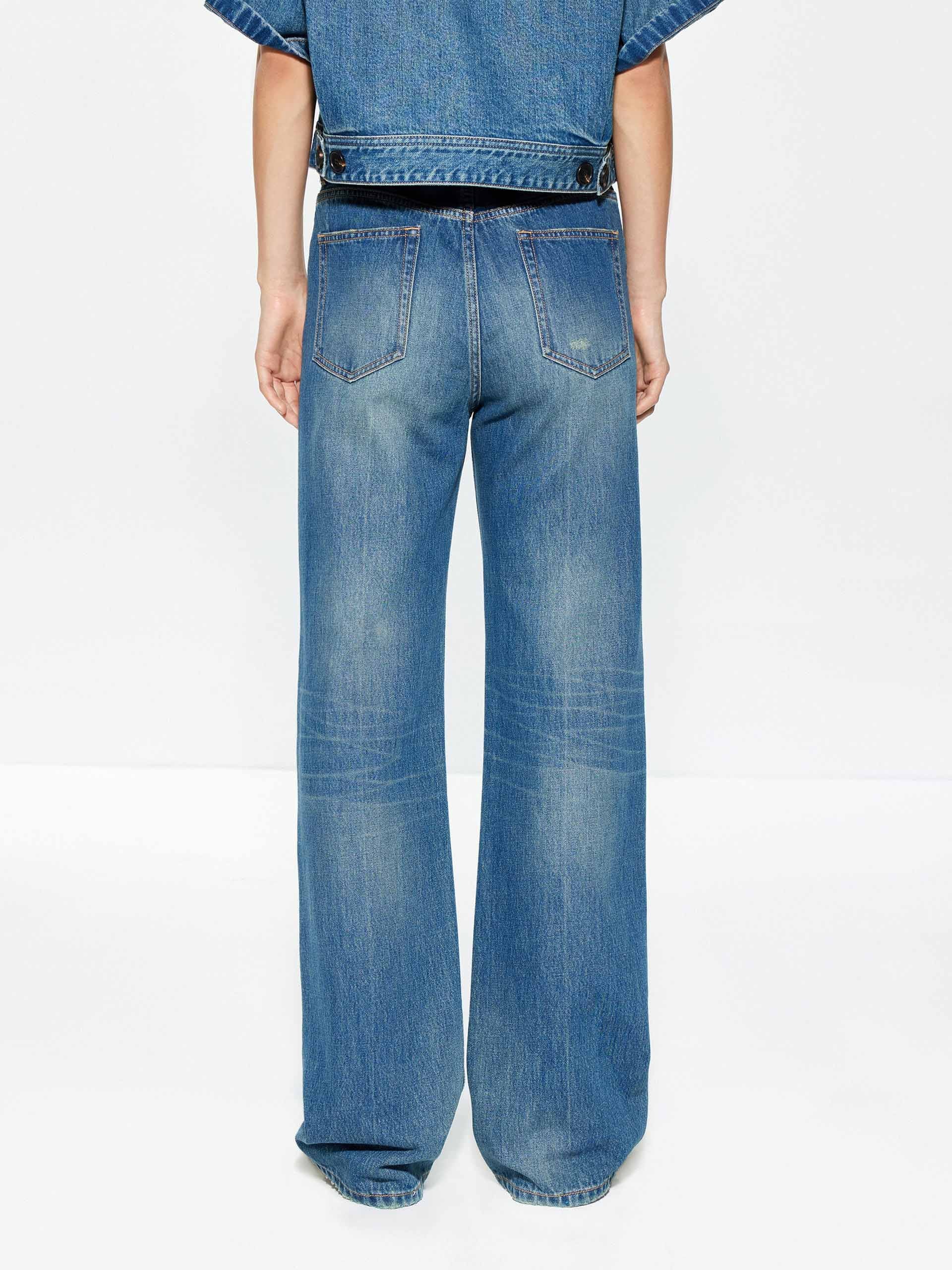 Relaxed Straight Leg Jeans - Image 6