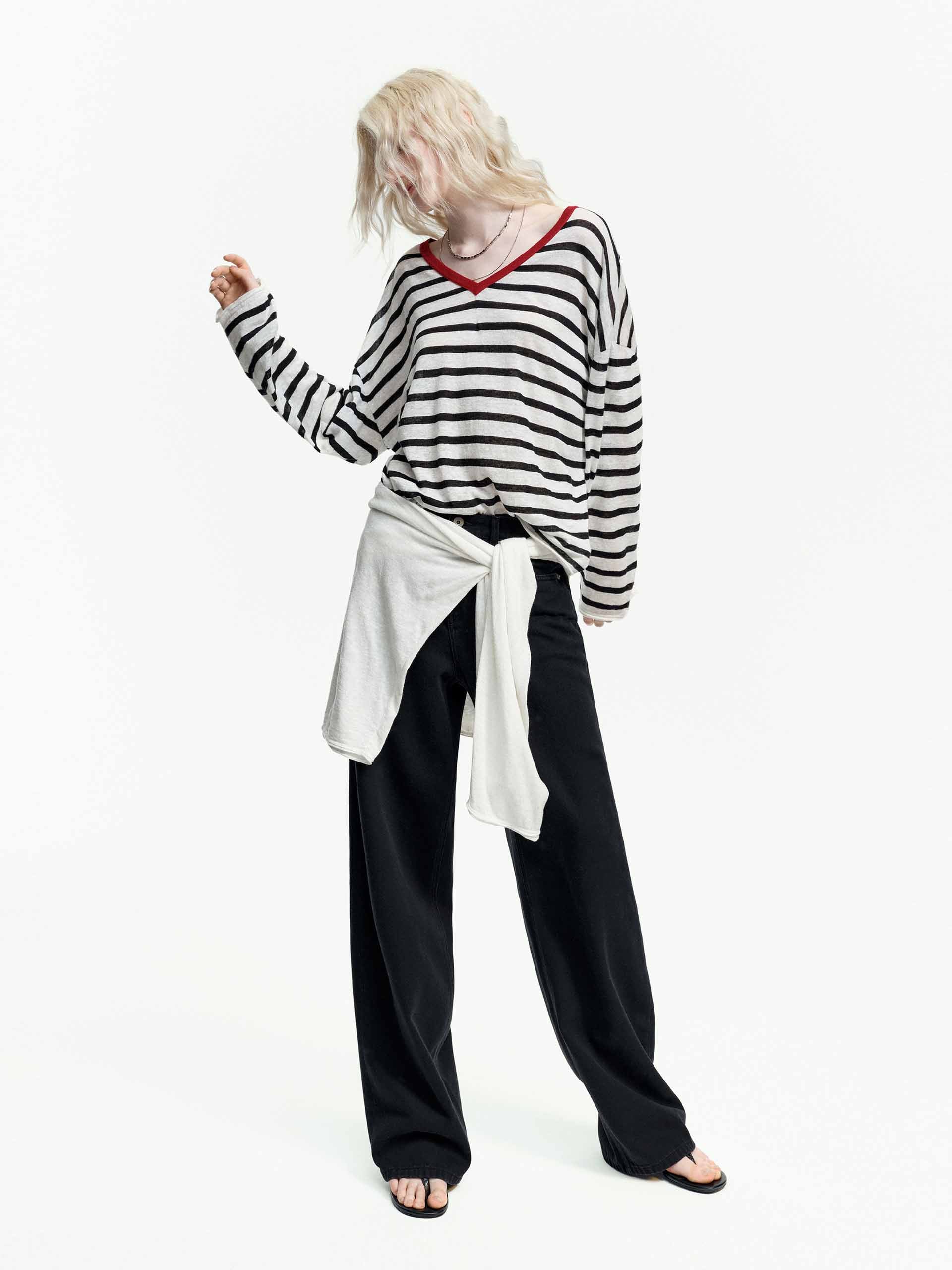 Relaxed Straight Leg Jeans - Image 2