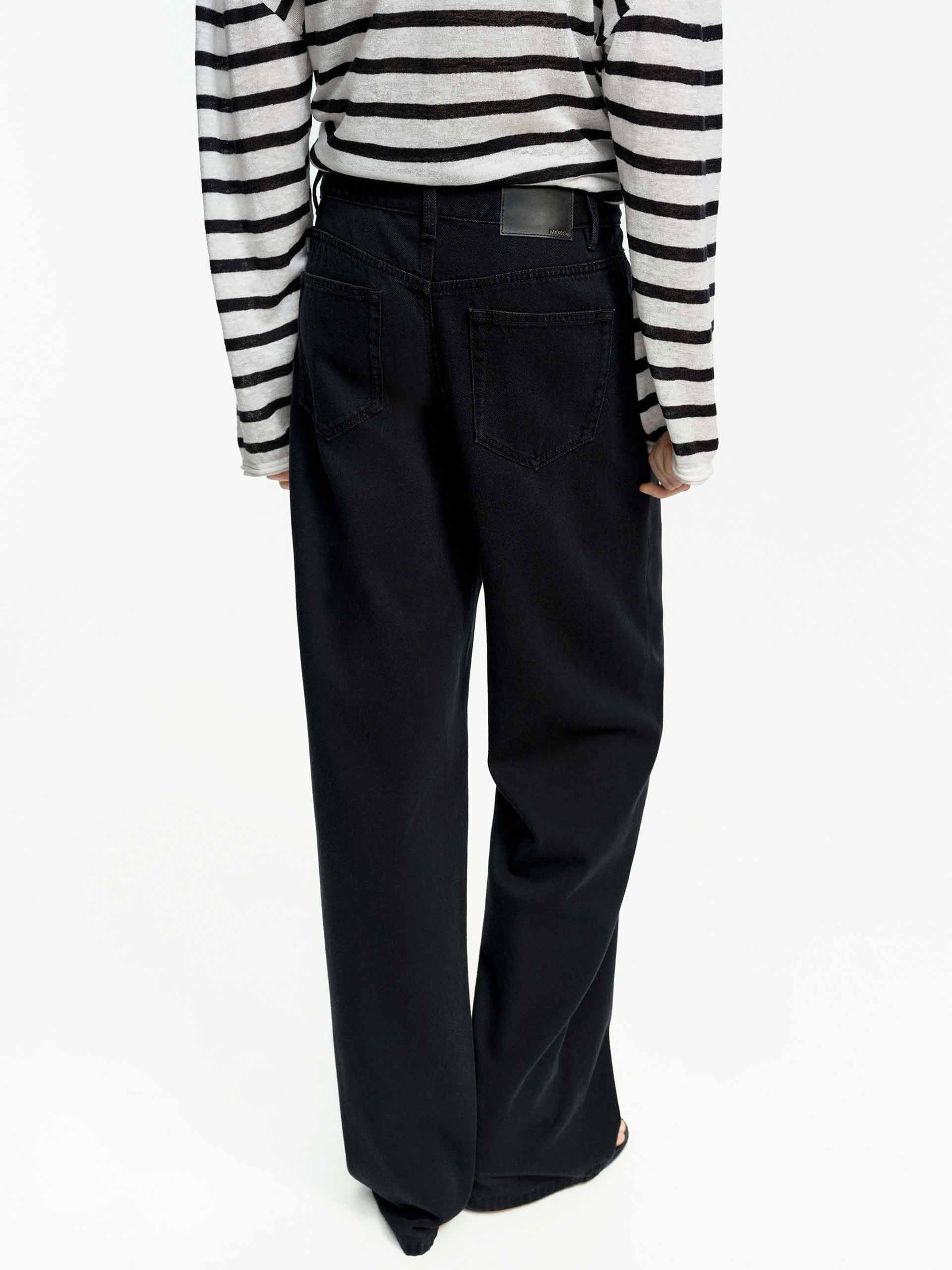 Relaxed Straight Leg Jeans - Image 3