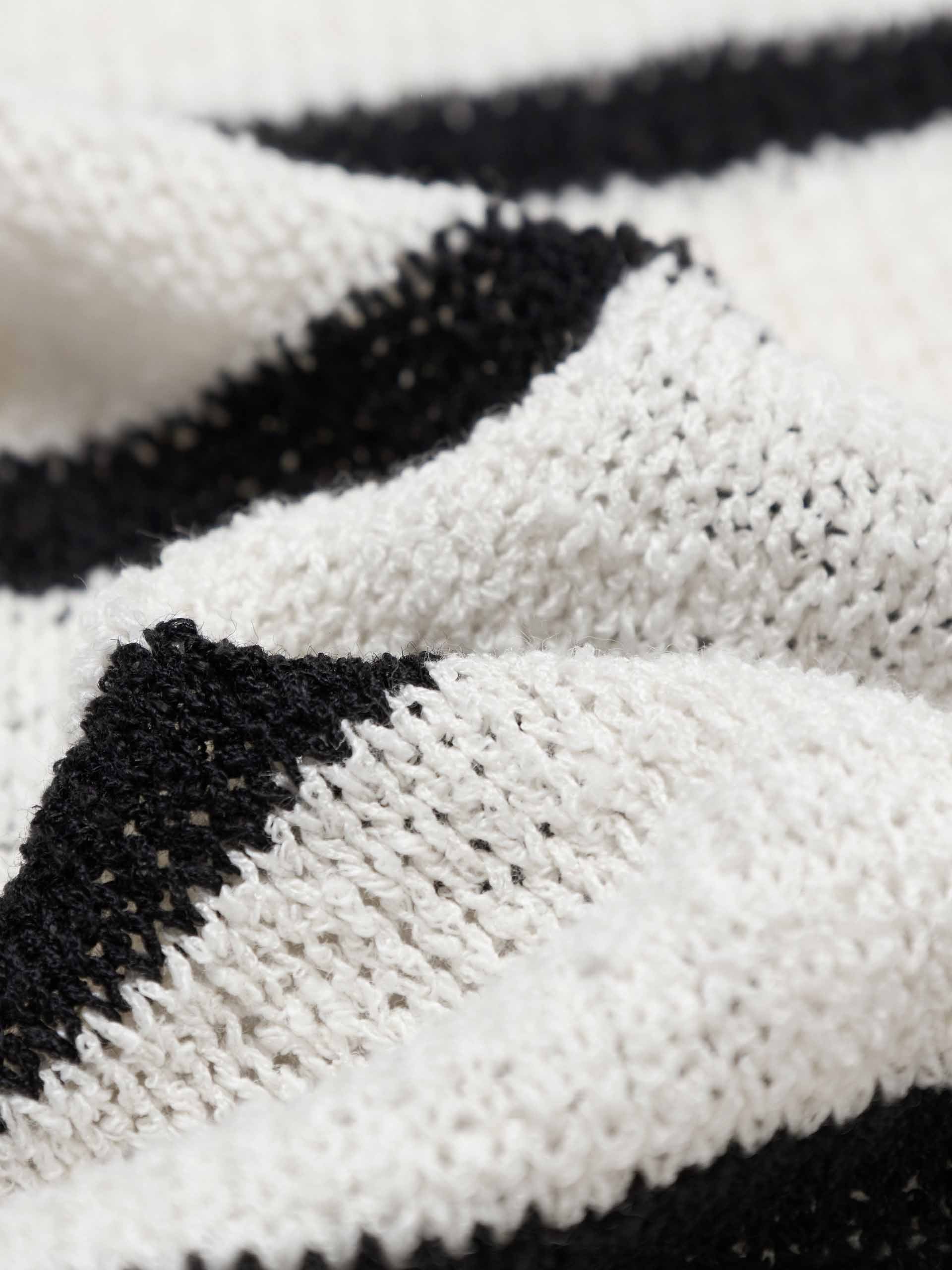 Relaxed Striped Knit Top - Image 4
