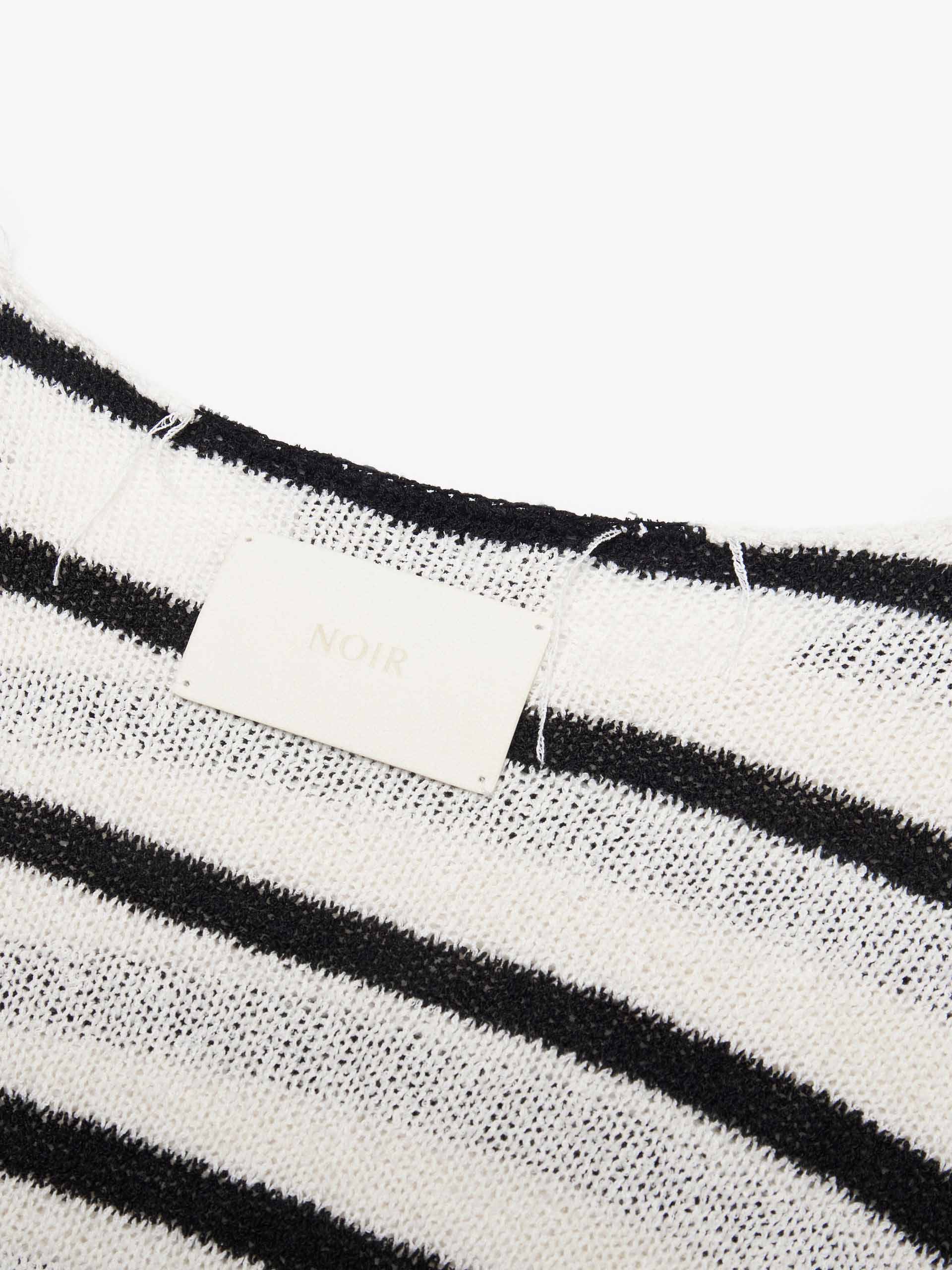 Relaxed Striped Knit Top - Image 8