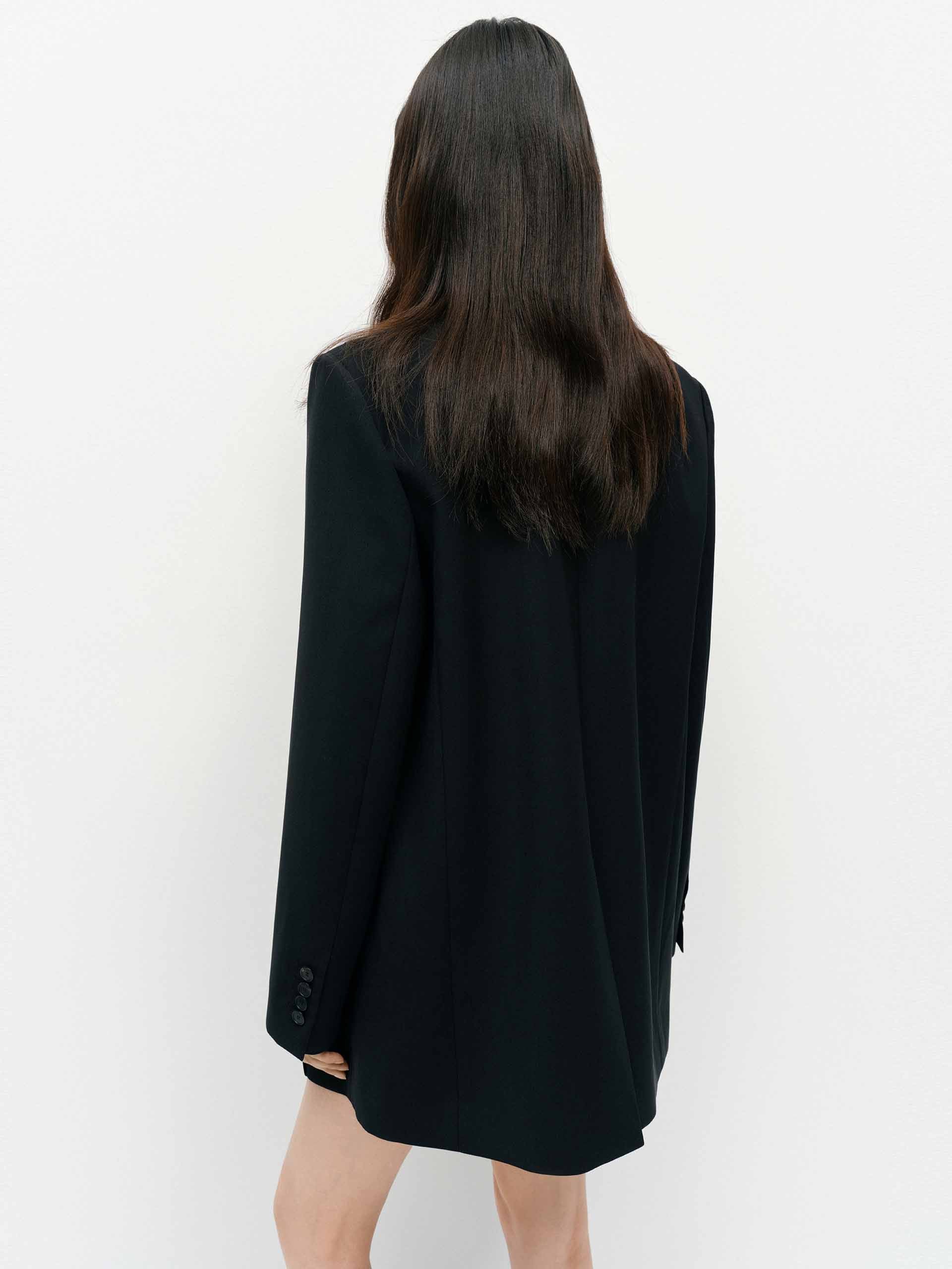 Relaxed Structured Blazer - Image 3