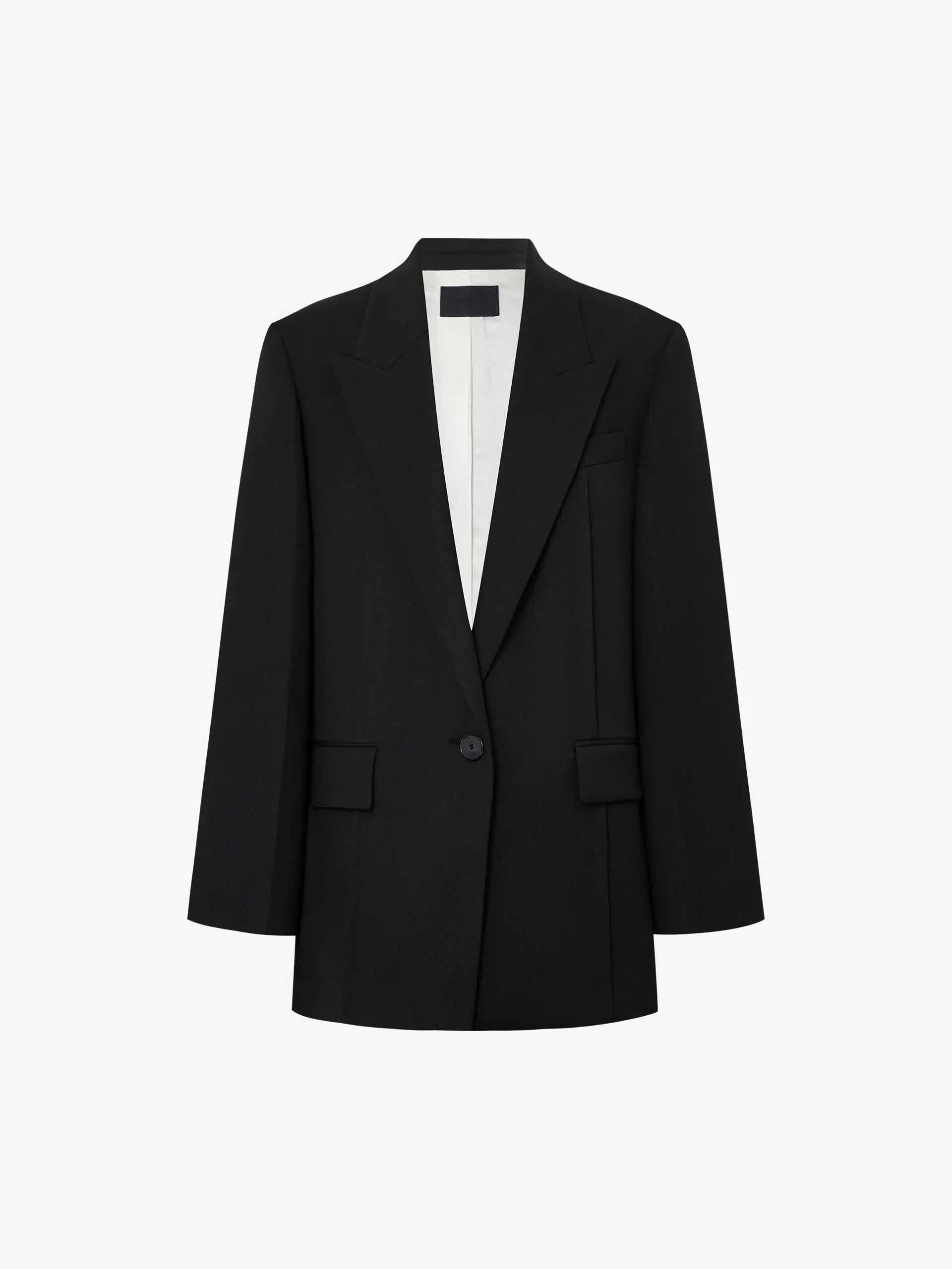 Relaxed Structured Blazer - Image 5