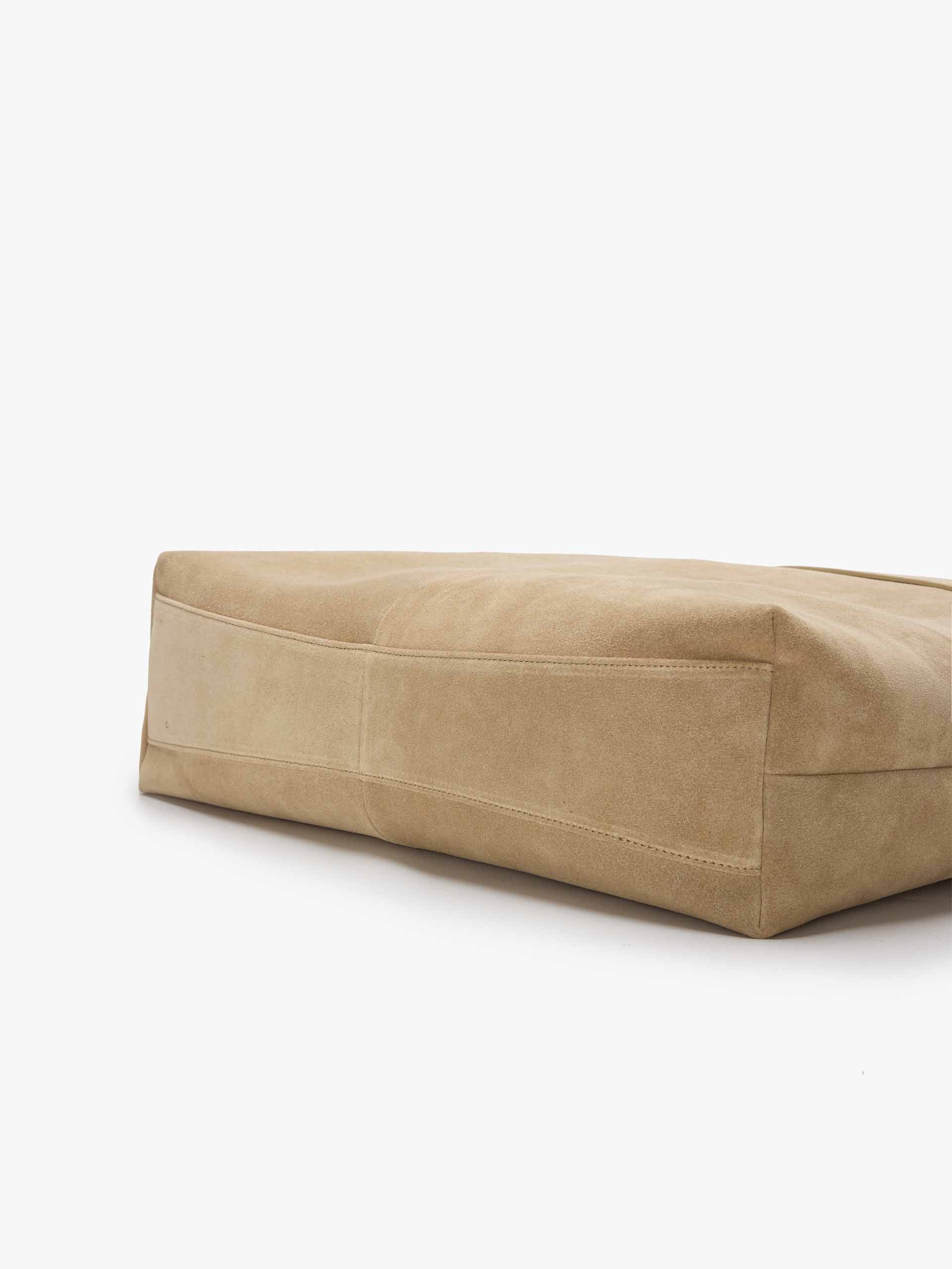 Relaxed Suede Shoulder Bag - Image 4