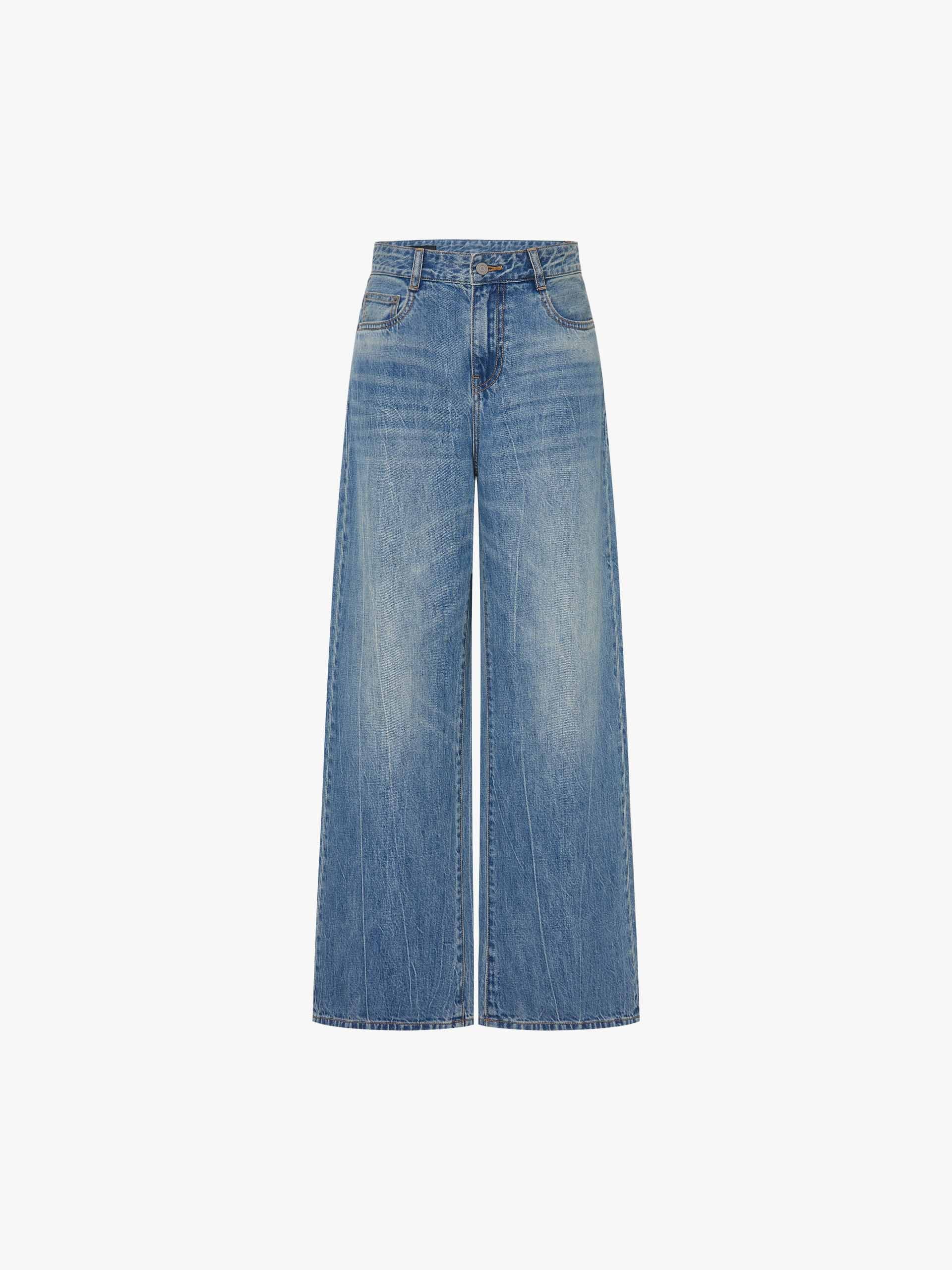 Relaxed Wide Leg Jeans - Image 5