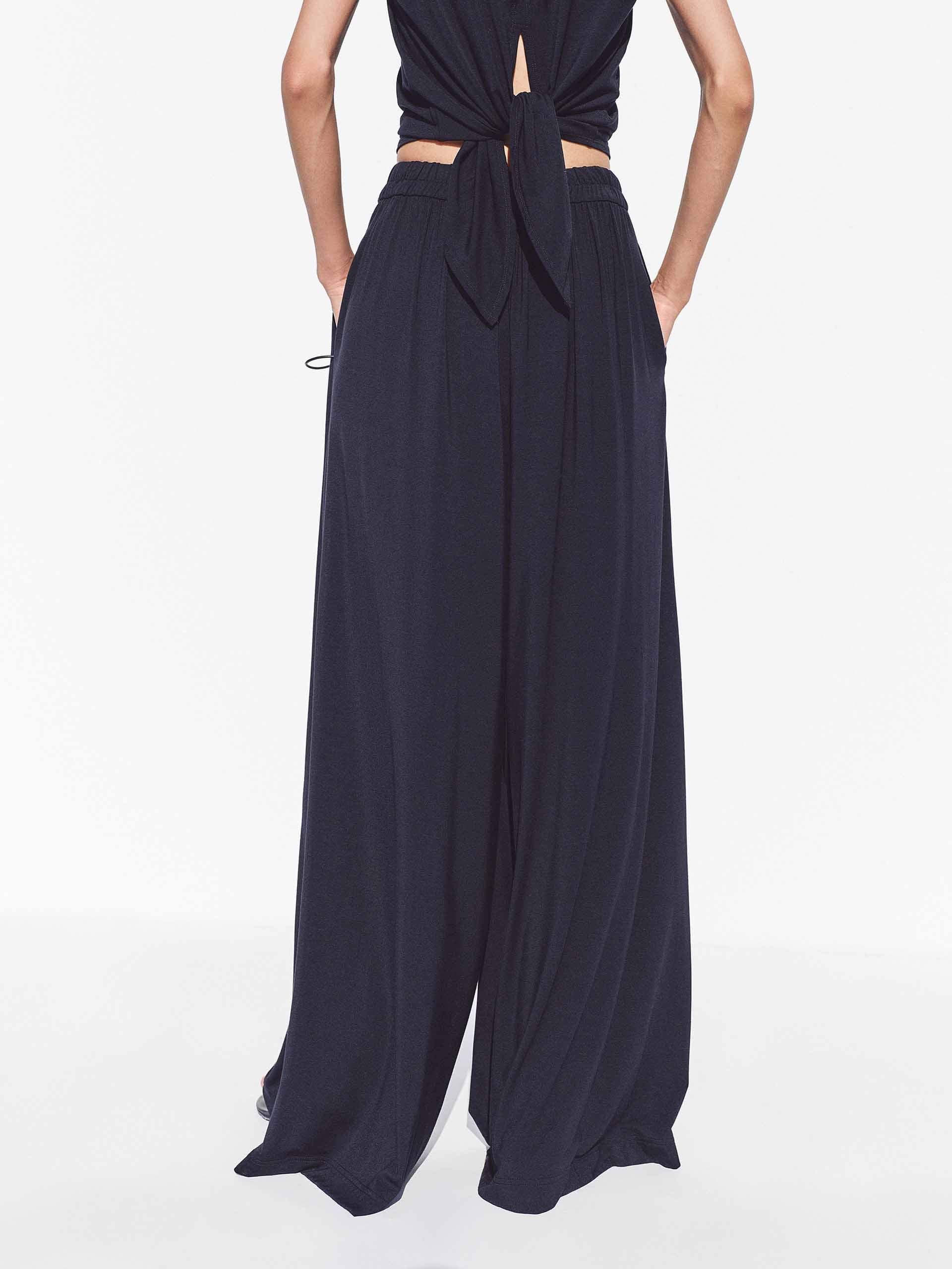 Relaxed Wide Leg Pants - Image 11