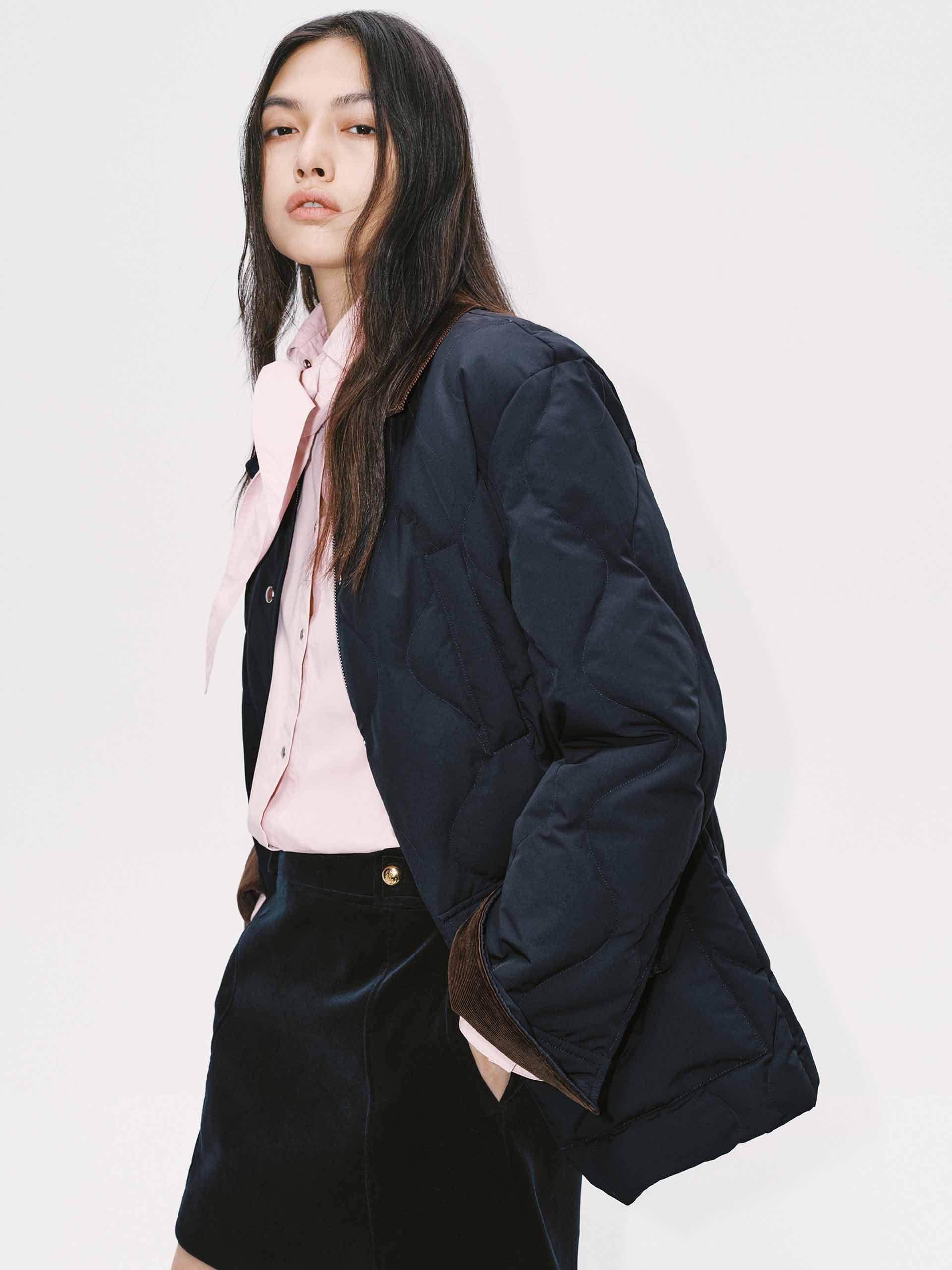 Fur Collar Down Jacket - Image 3