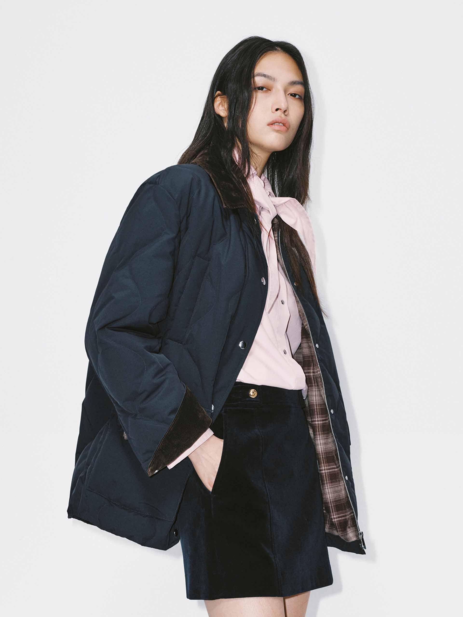 Fur Collar Down Jacket - Image 7