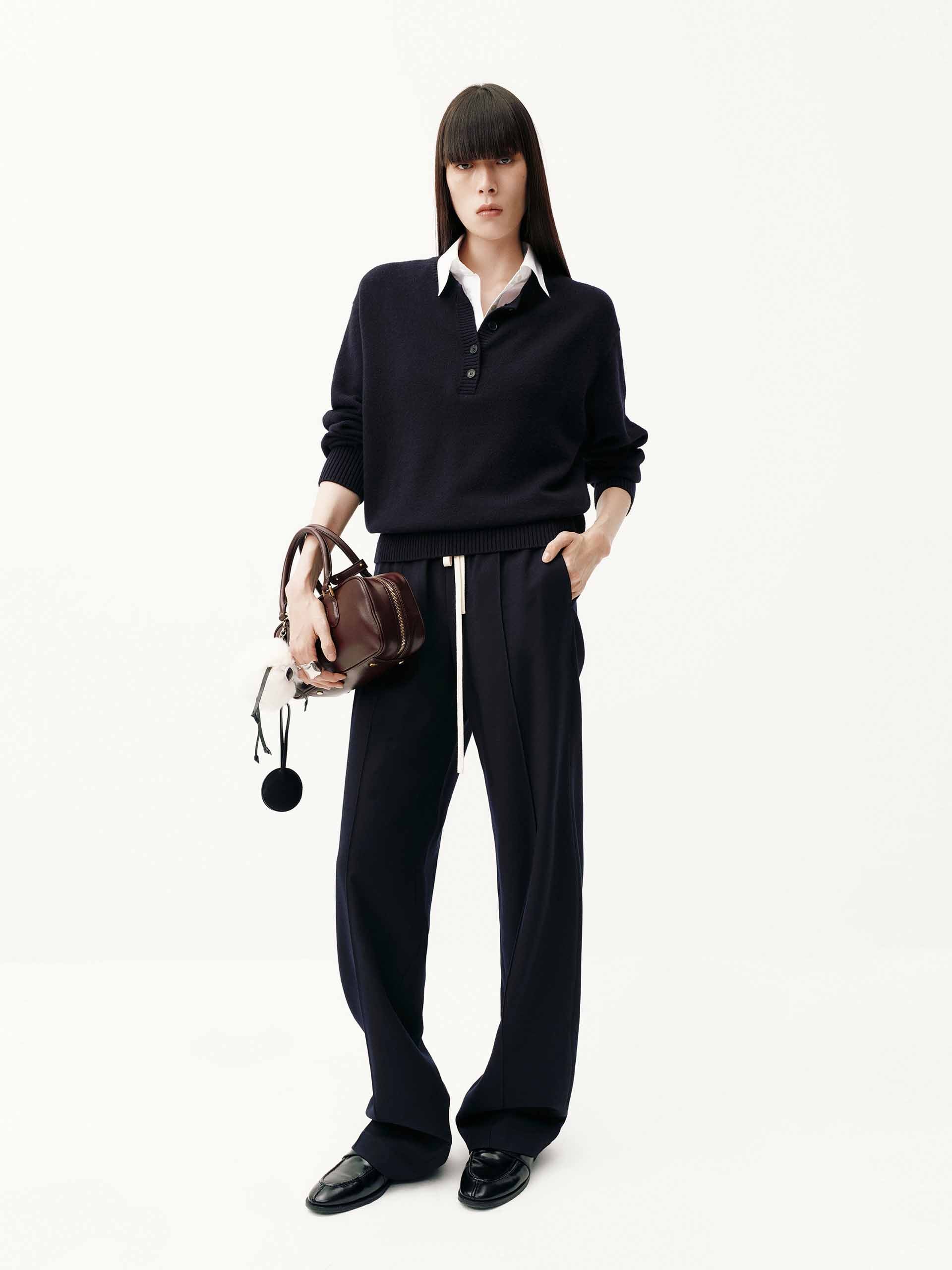 Removable Shirt Collar Sweater - Image 8